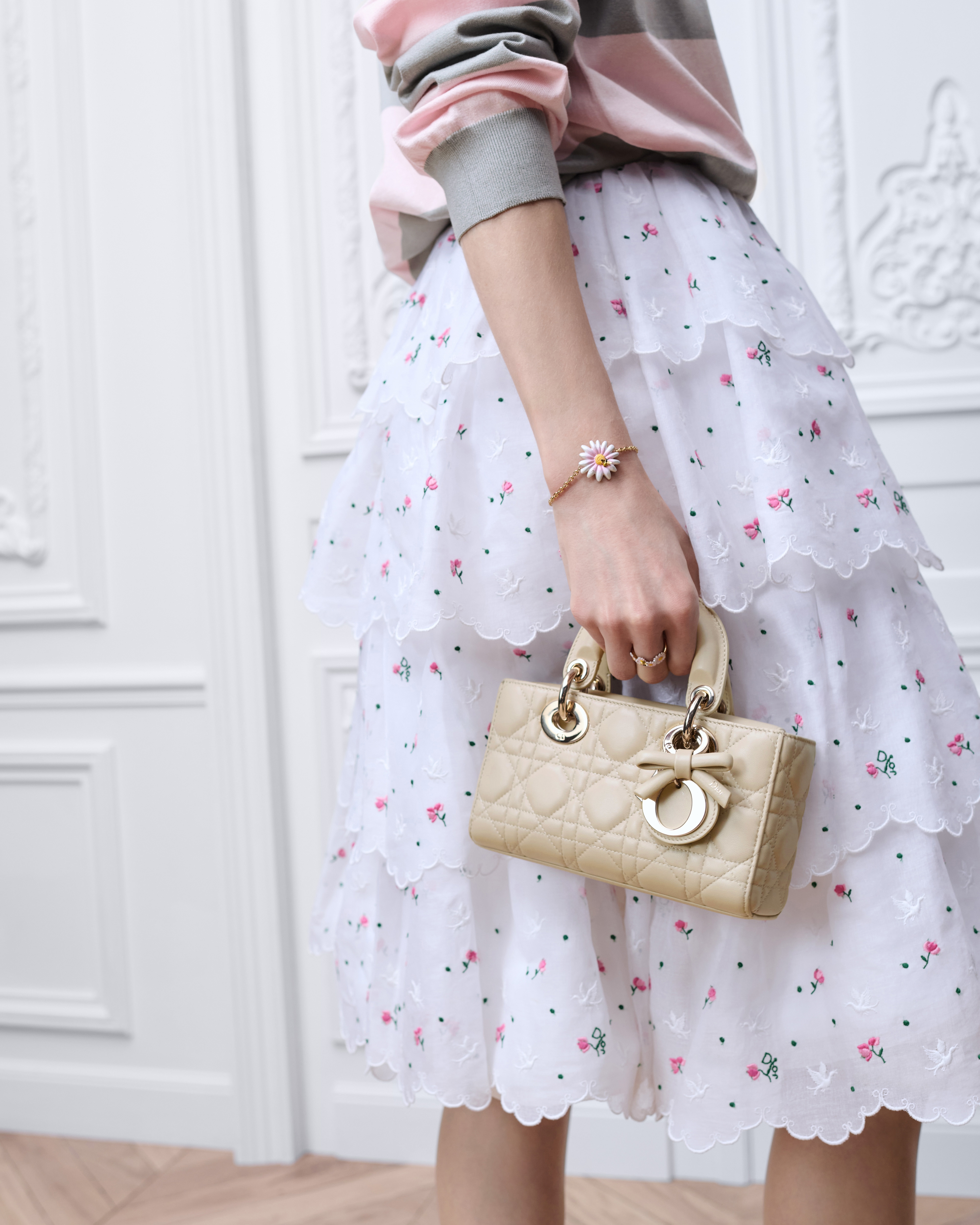 Look Mini Lady D-Joy Bag Trench Cannage Lambskin E11