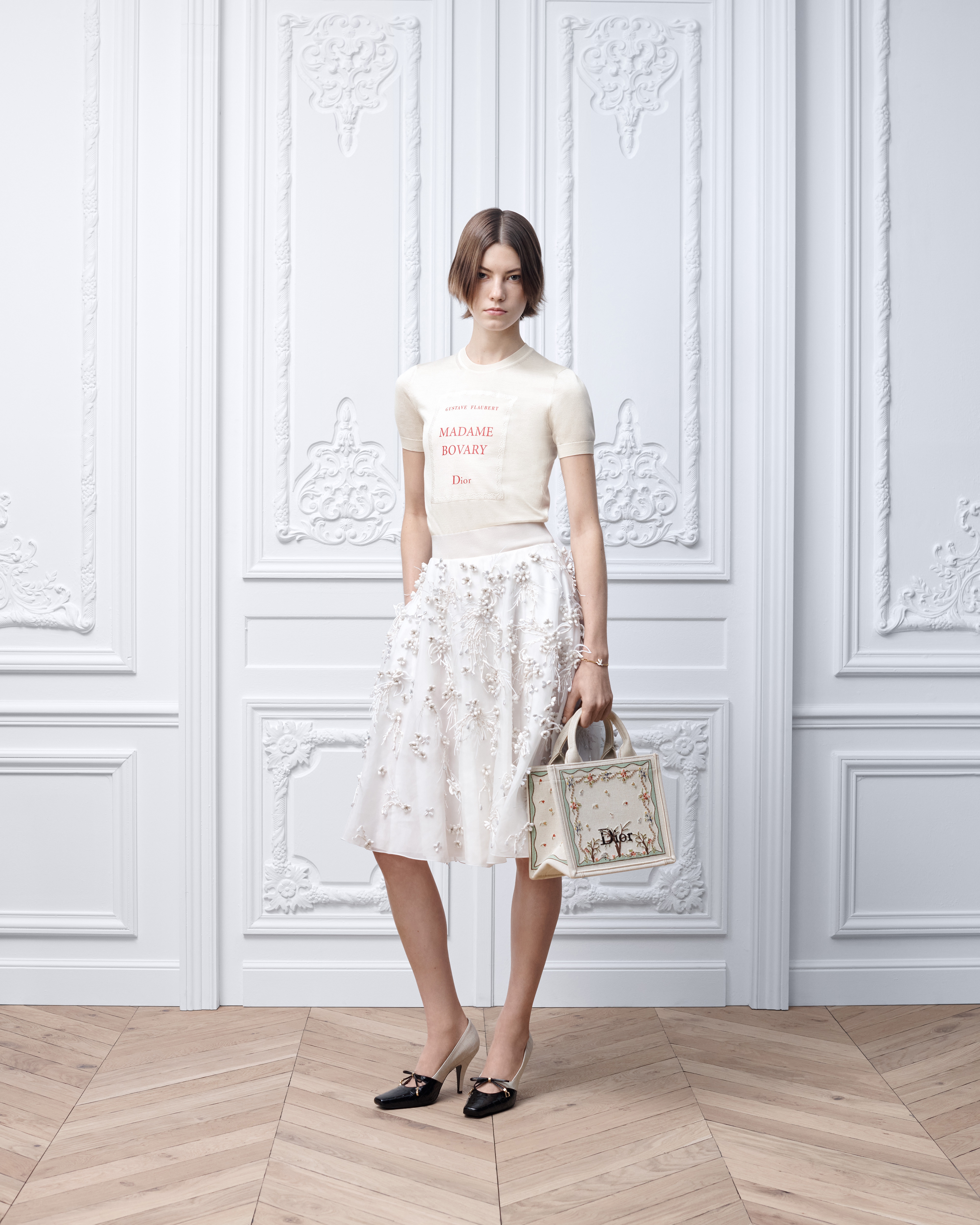 Dioramour Small Dior Book Tote with Strap