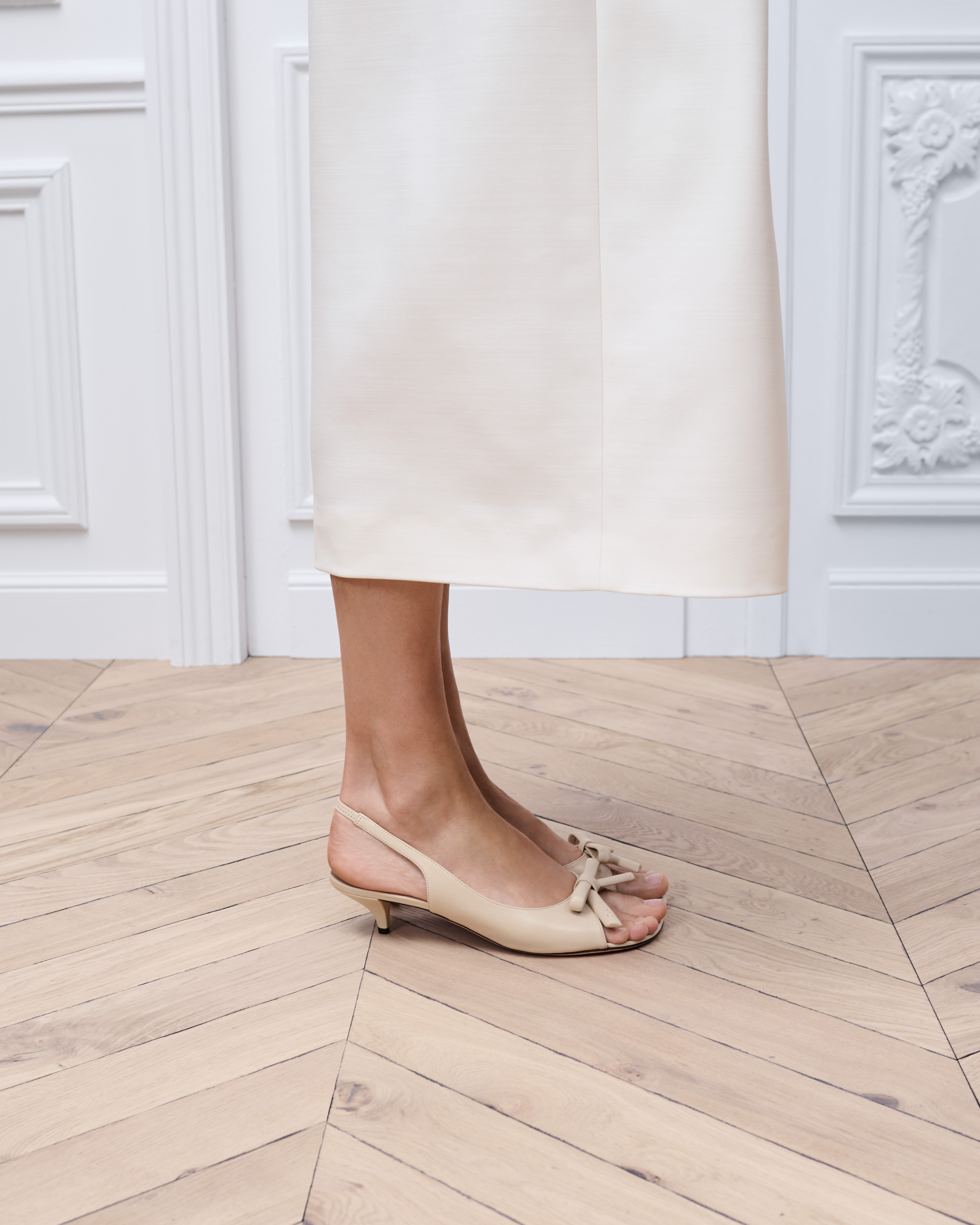 Dior Bow Slingback-Sandalette