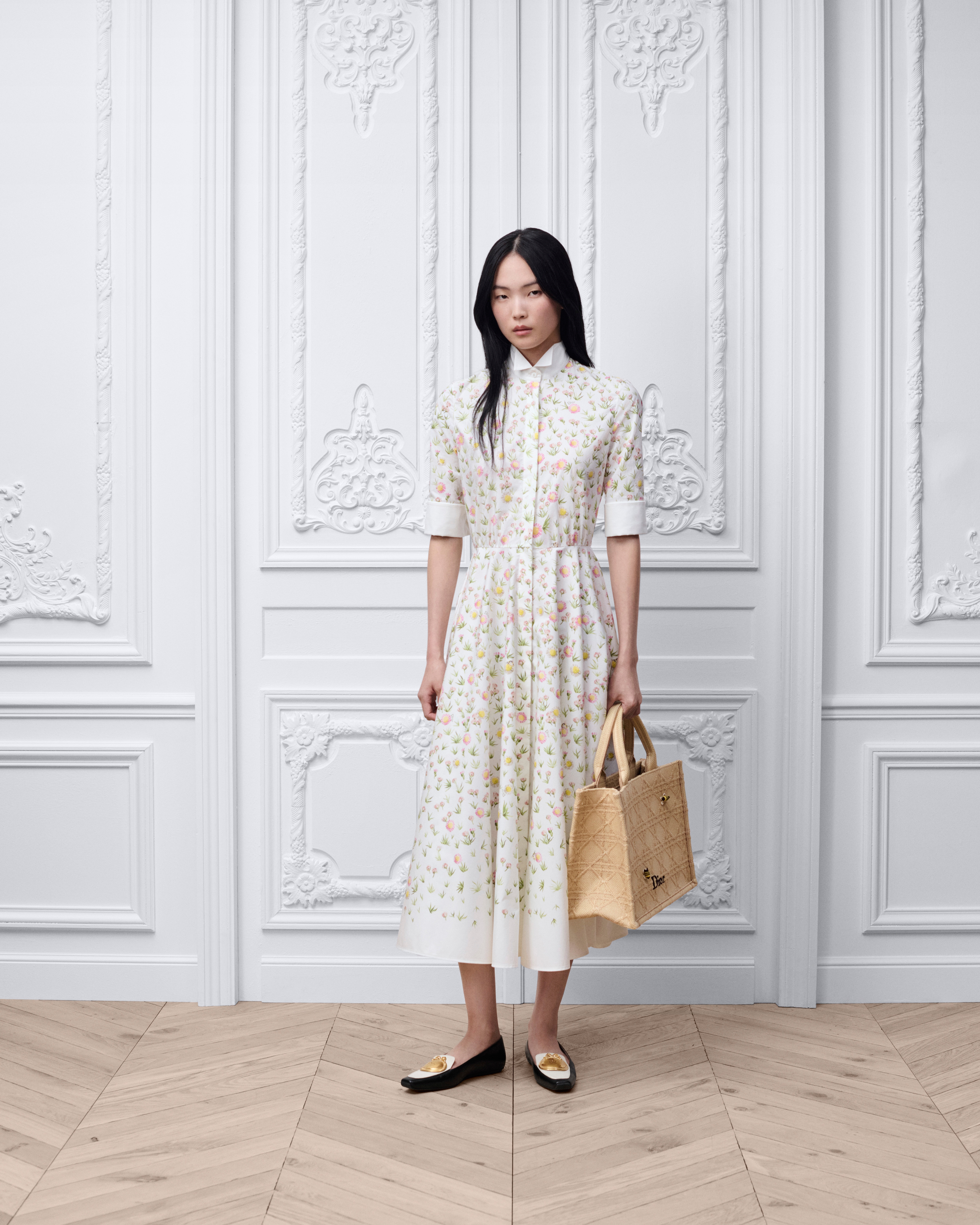 Chemisier midi con cintura