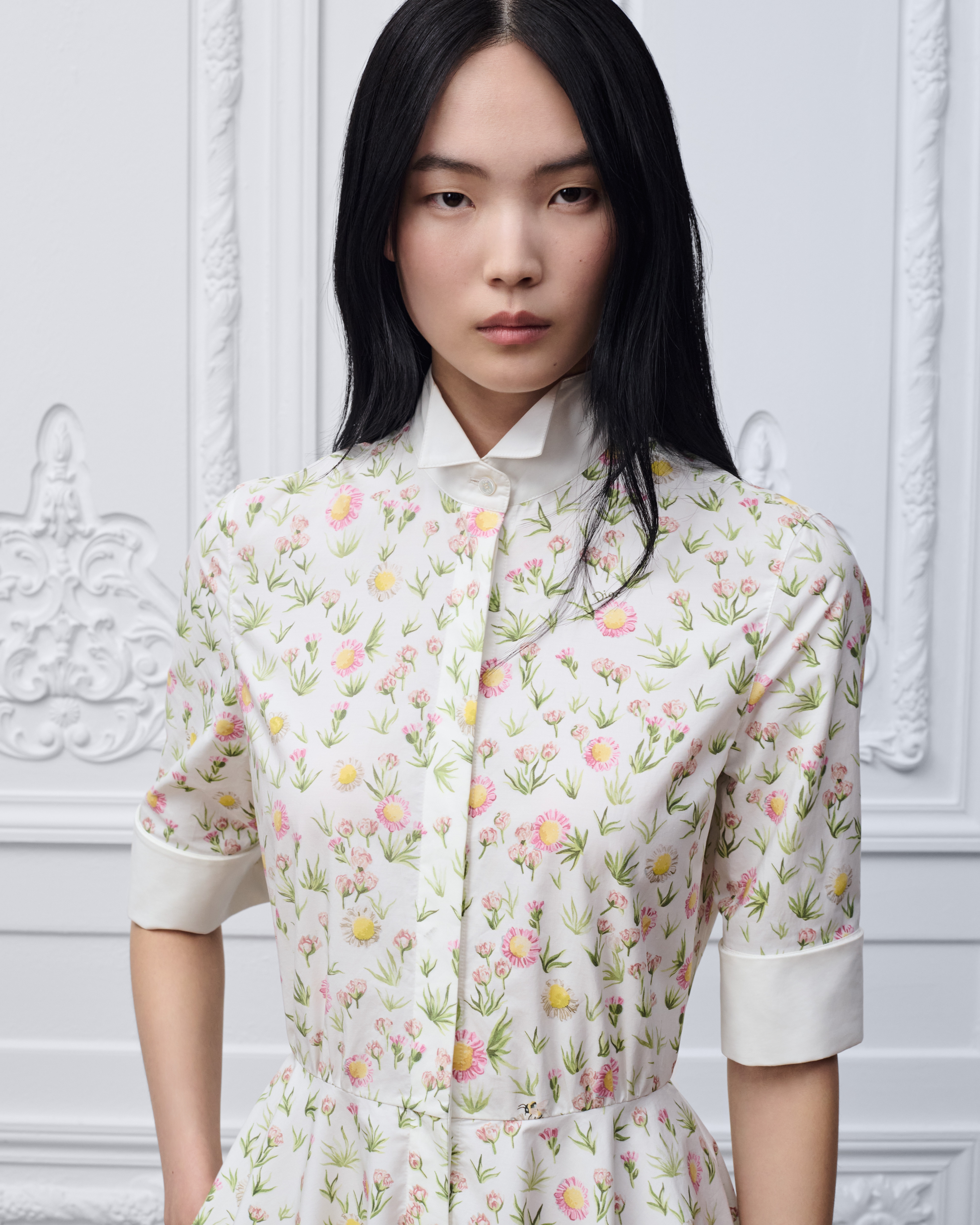 Chemisier midi con cintura