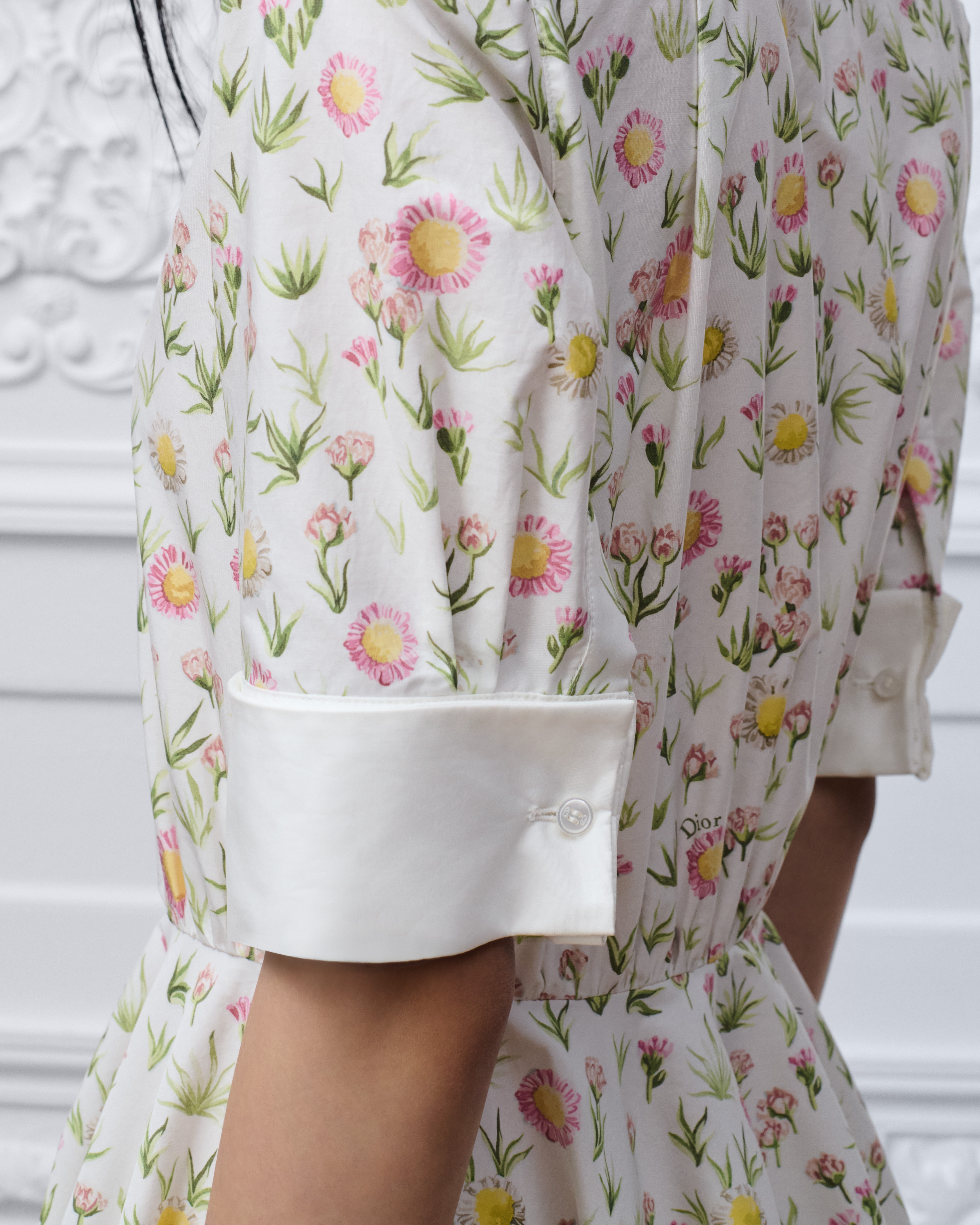 Chemisier midi con cintura