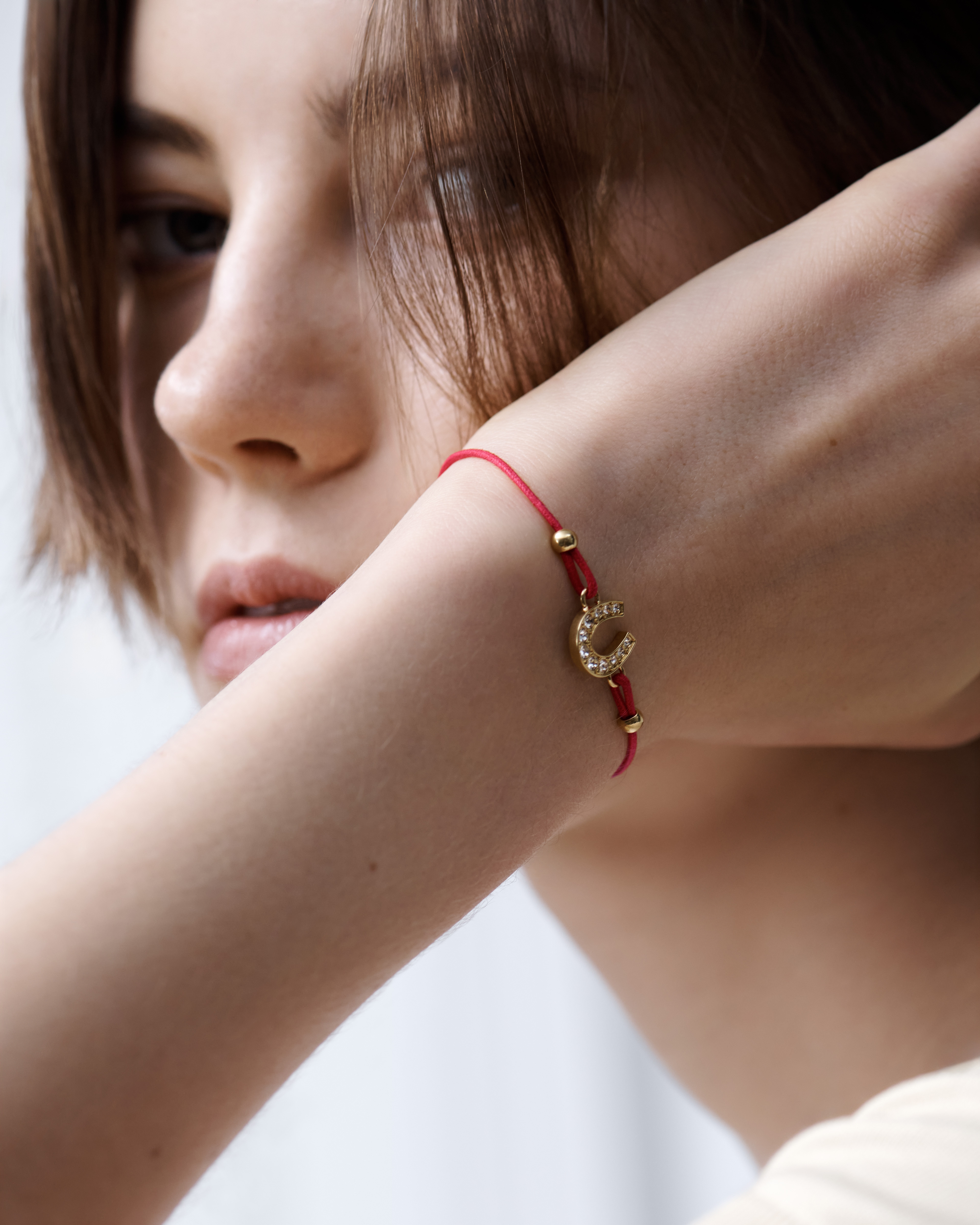 look_image_alt_prefix Diorelita ブレスレット メタル・クリスタル・コットン E11