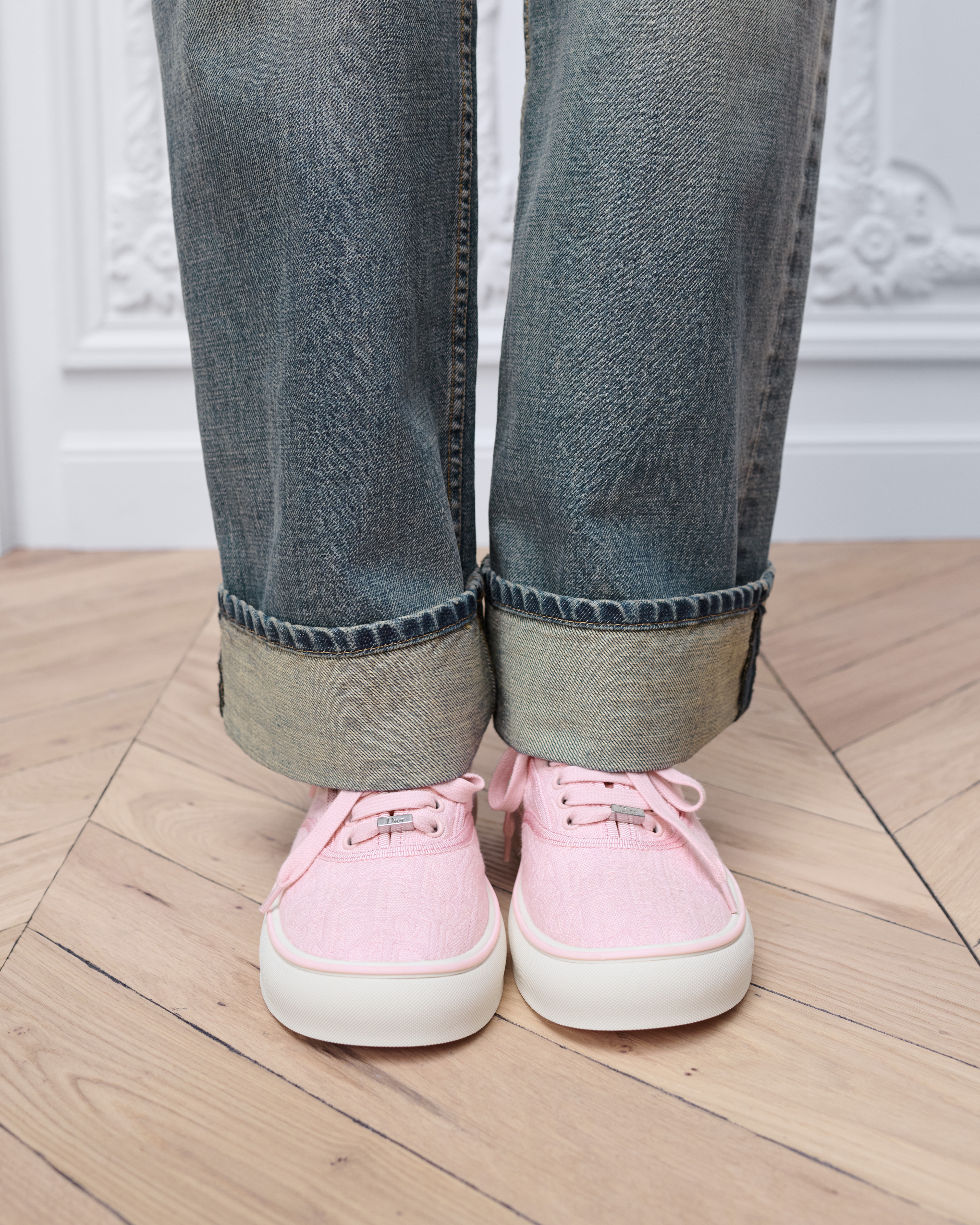 Look Dior Saltwind Sneaker Dior Oblique Tabru Jacquard E14