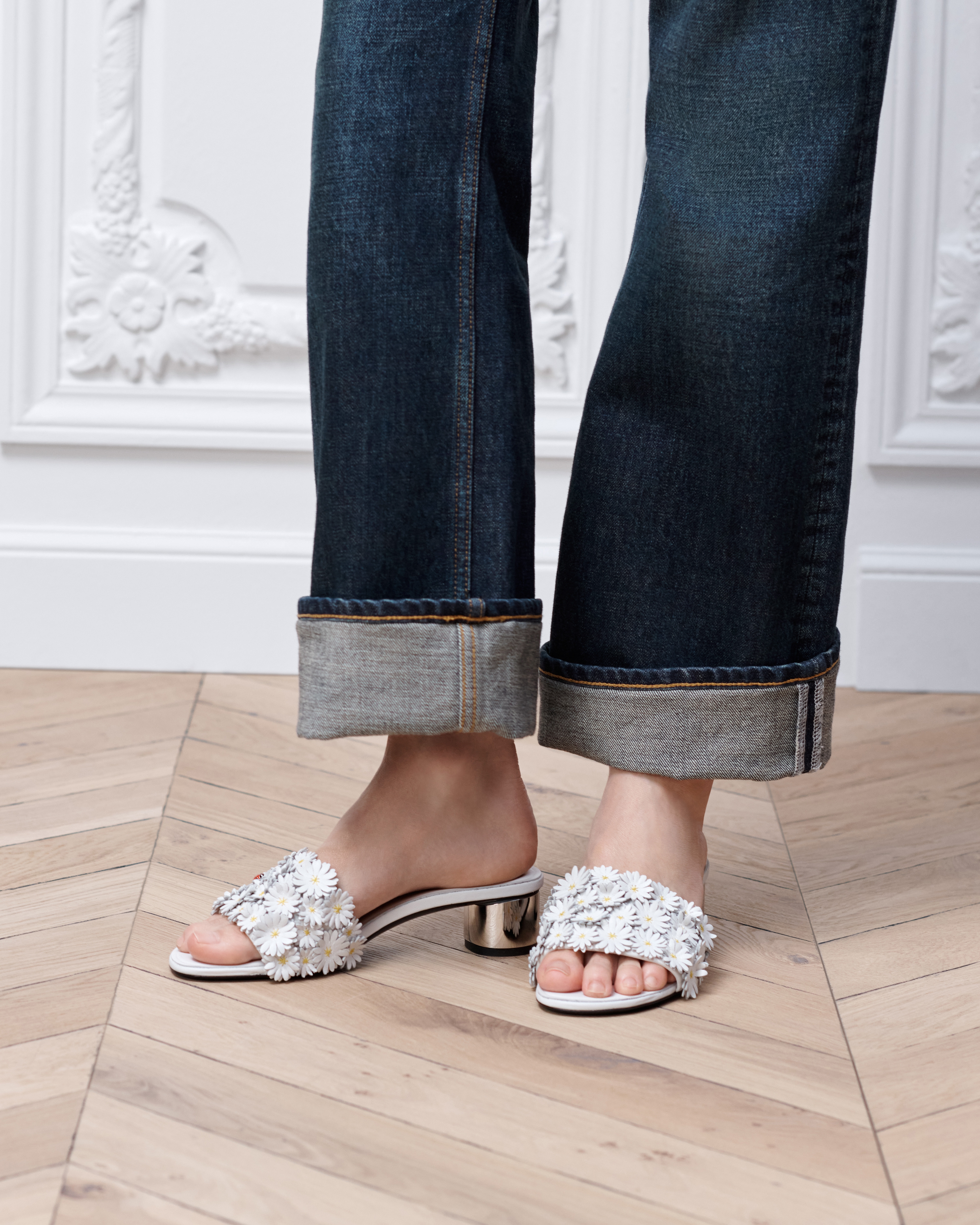 Dior Bloom Heeled Slide