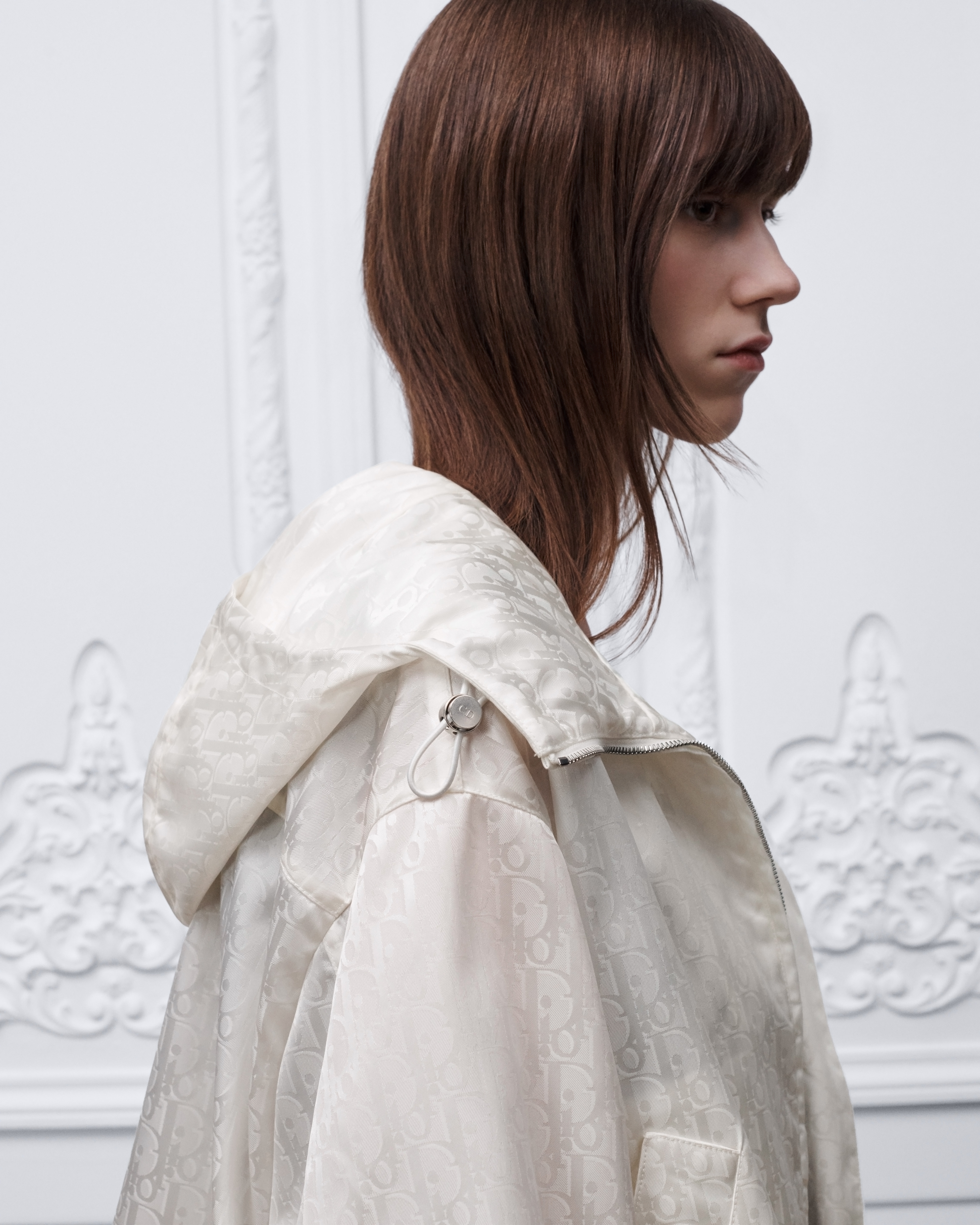 Zipped Jacket with Hood