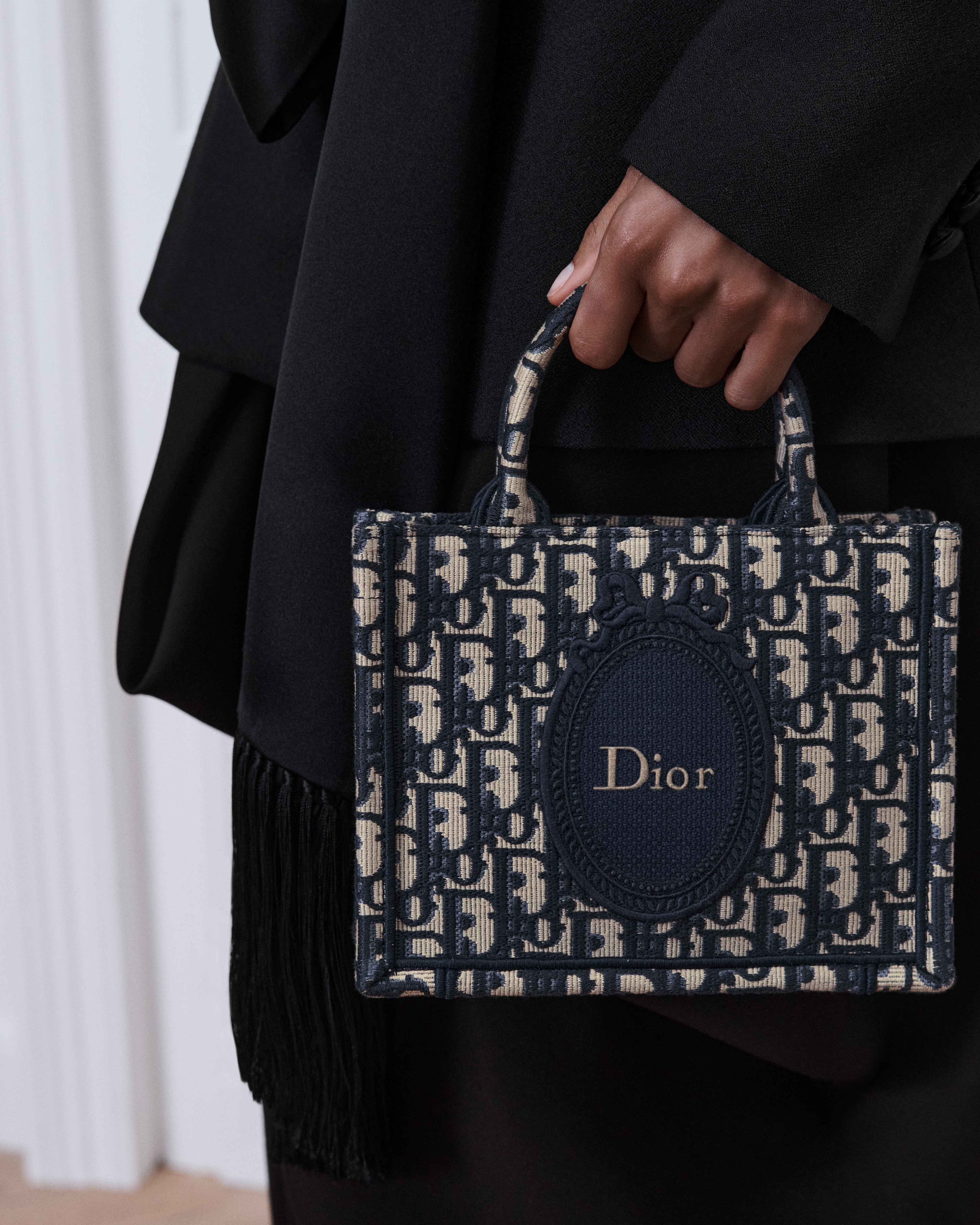 Mini Dior Book Tote with Strap