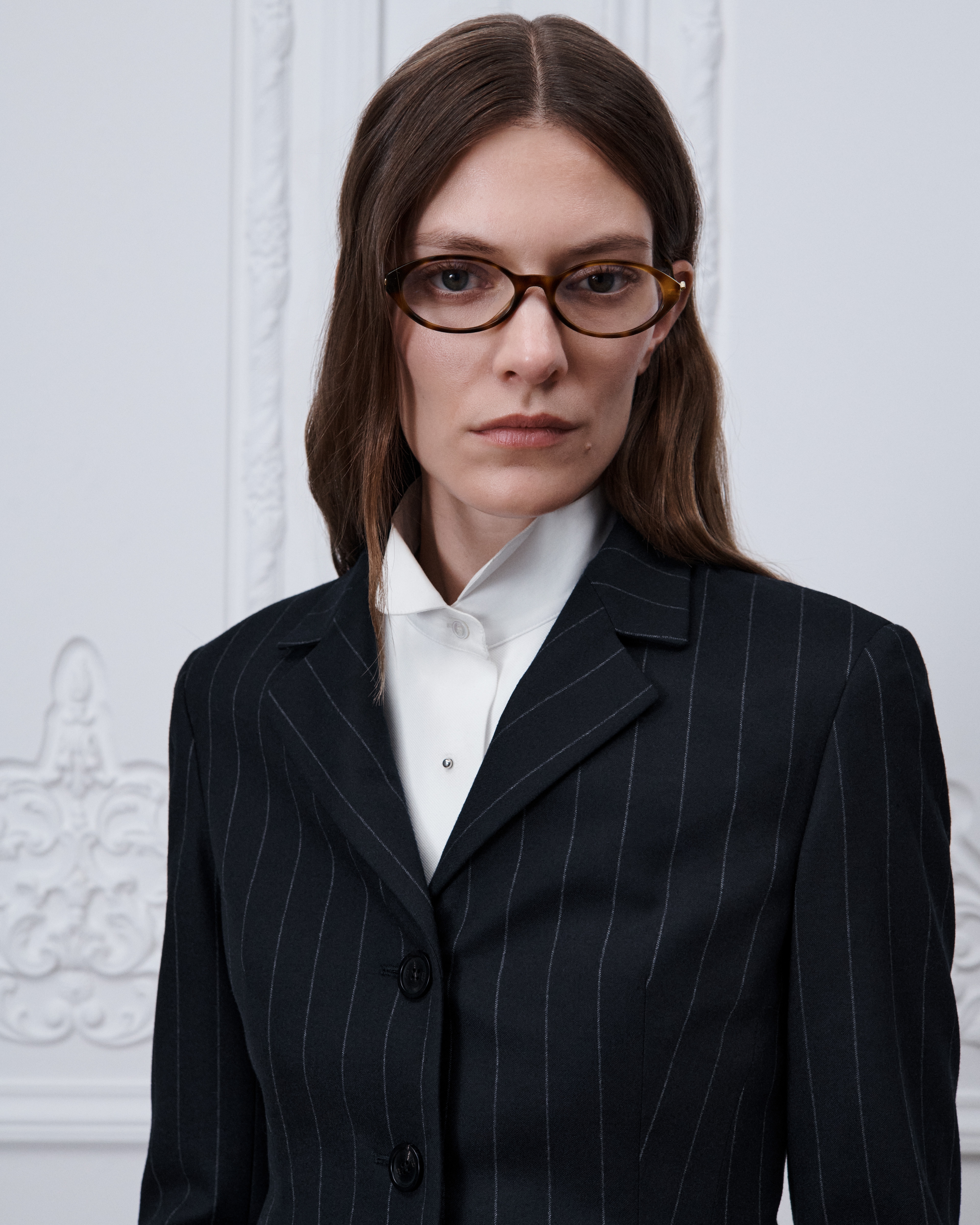 Bar Jacket Navy Blue D-Stripes Virgin Wool E04