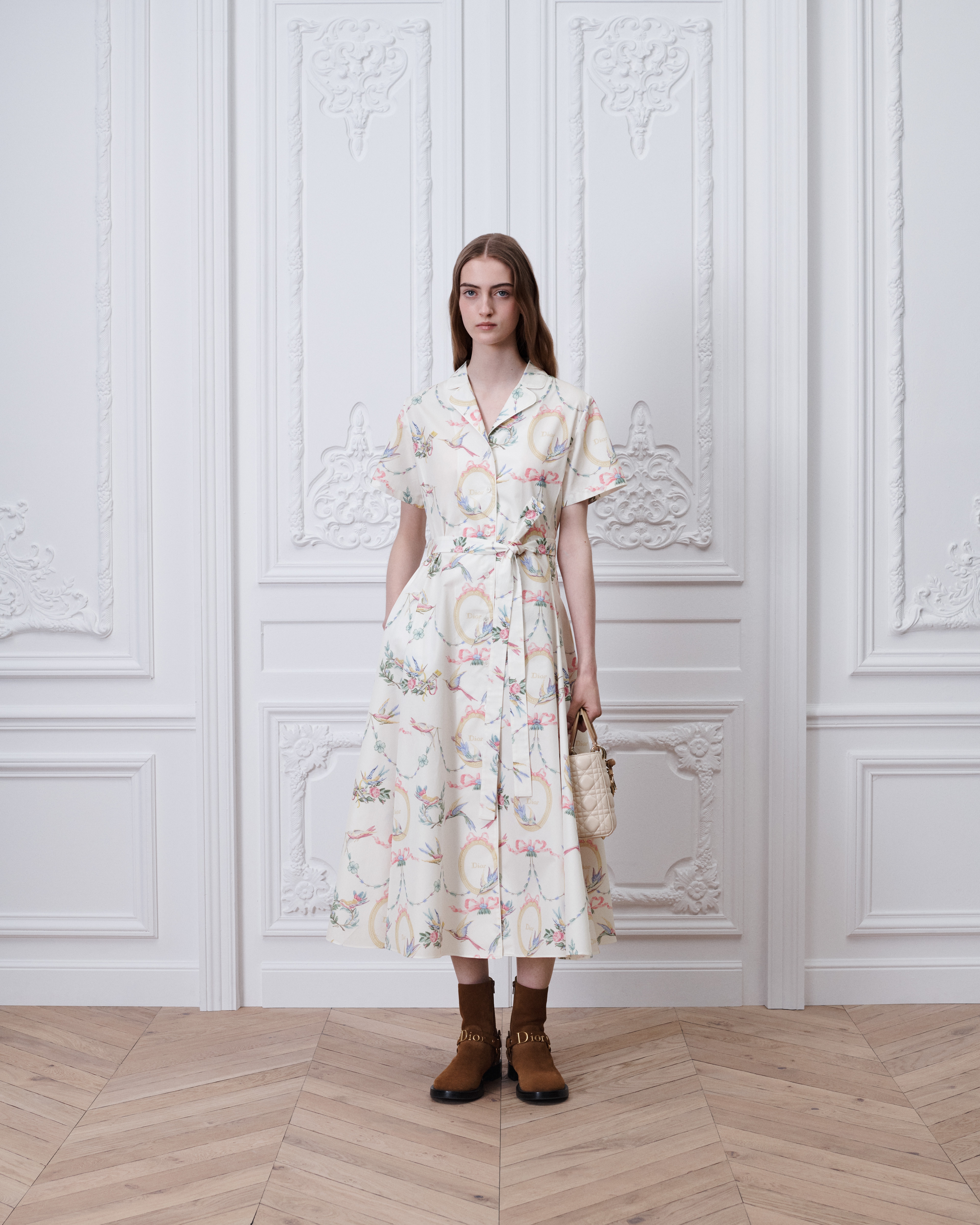 Dioramour Belted Shirtdress