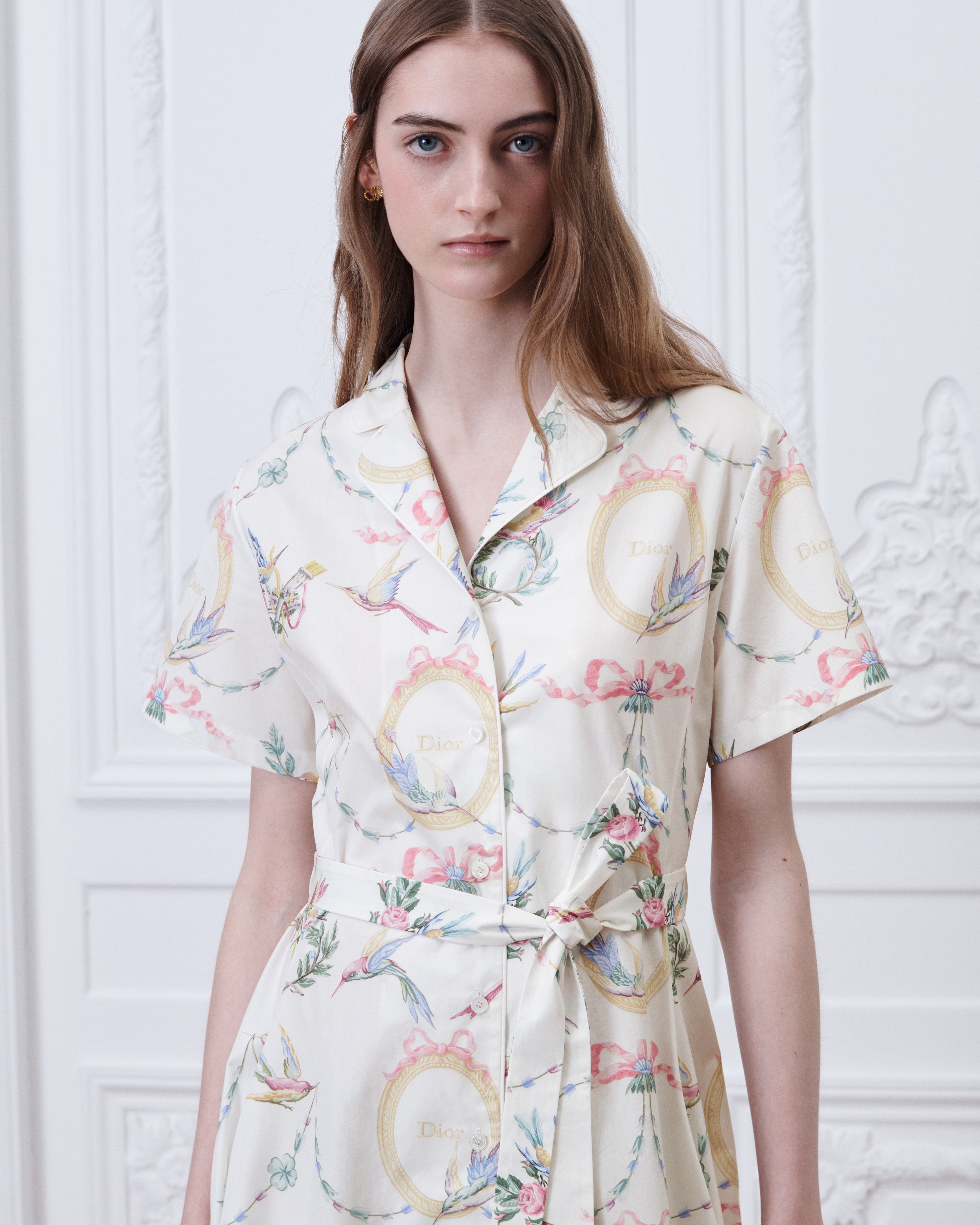 Dioramour Belted Shirtdress