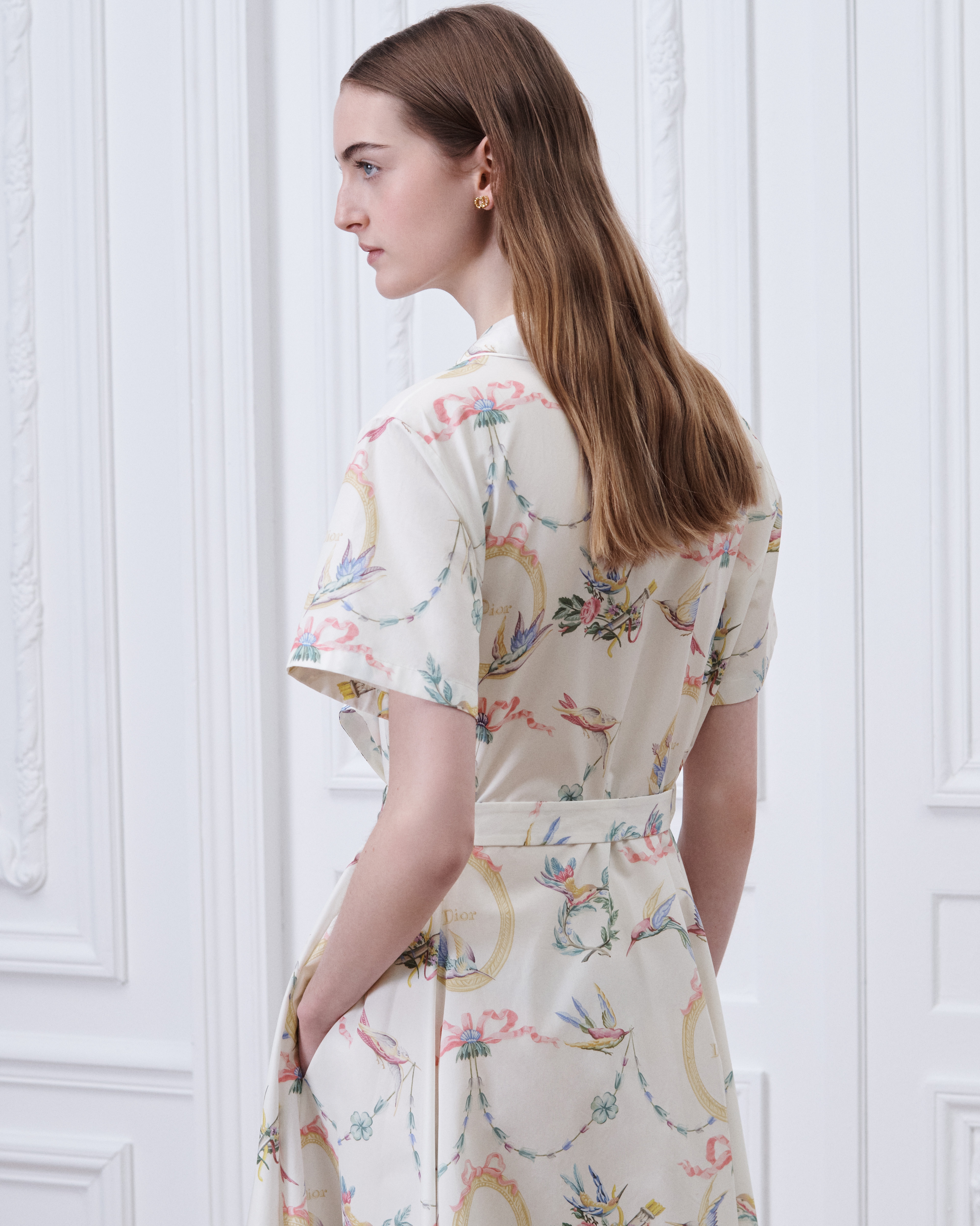 Dioramour Belted Shirtdress