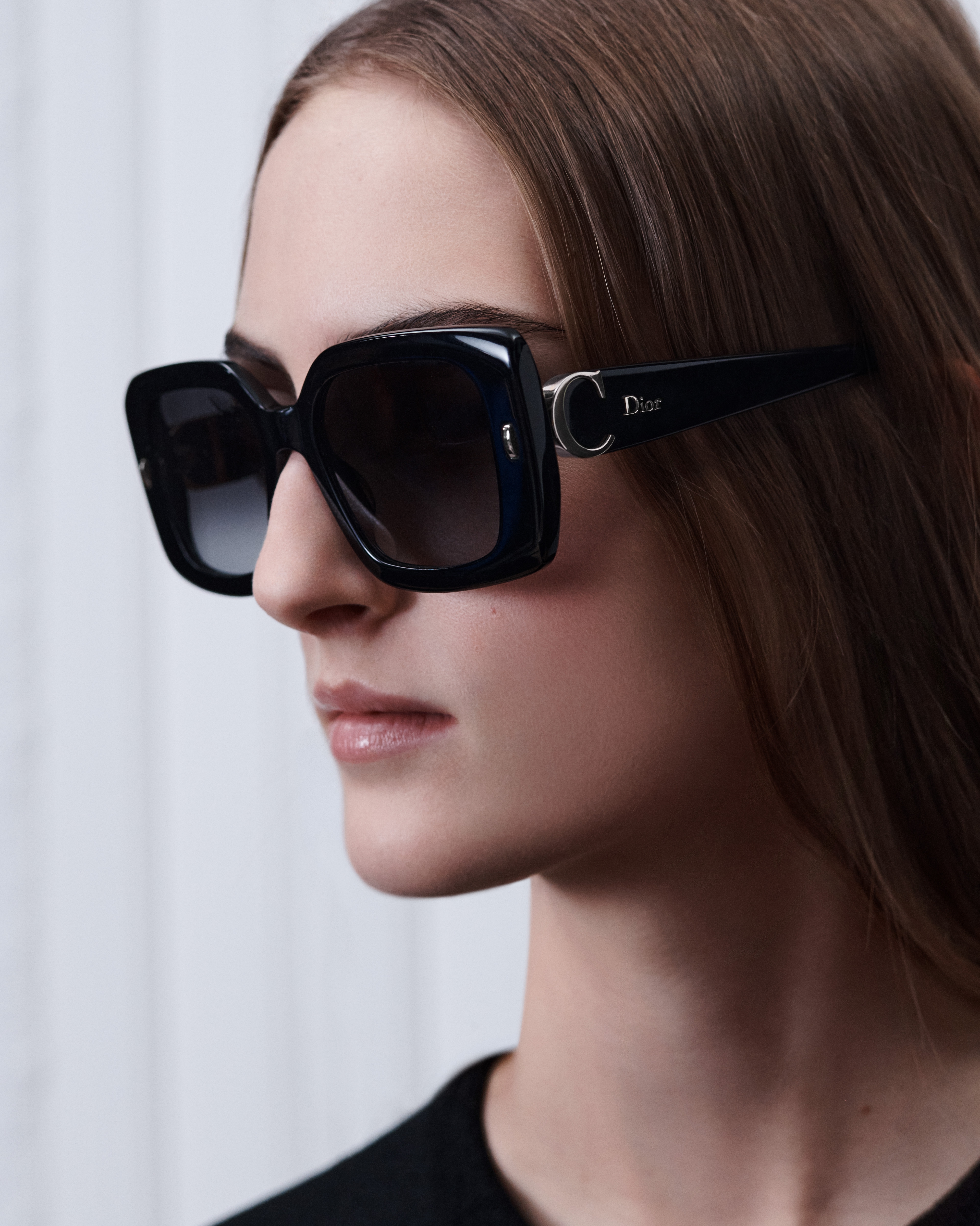 Dior Initials S2I Black Square Sunglasses E08