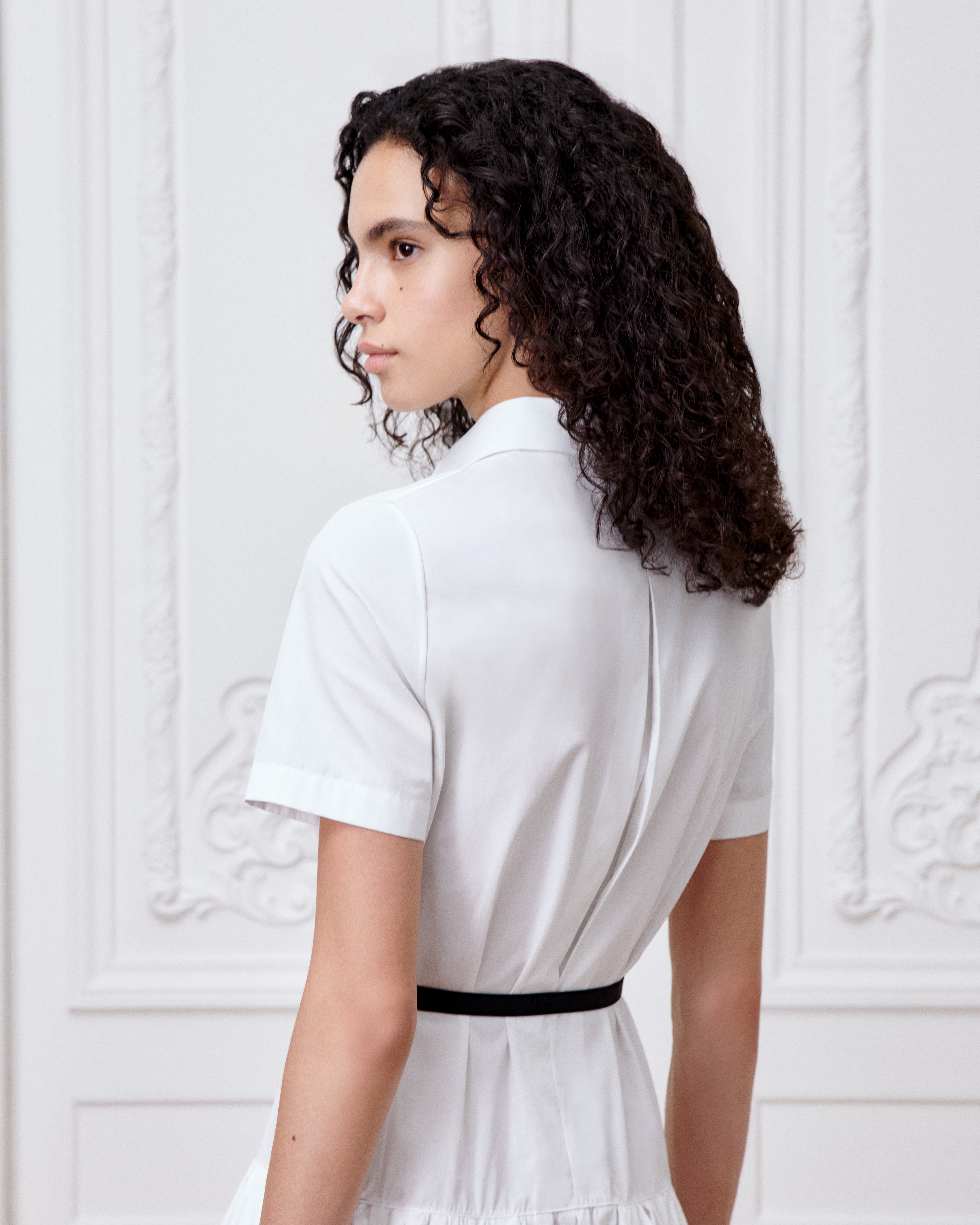 Mid-Length Dior Médaillon Shirtdress