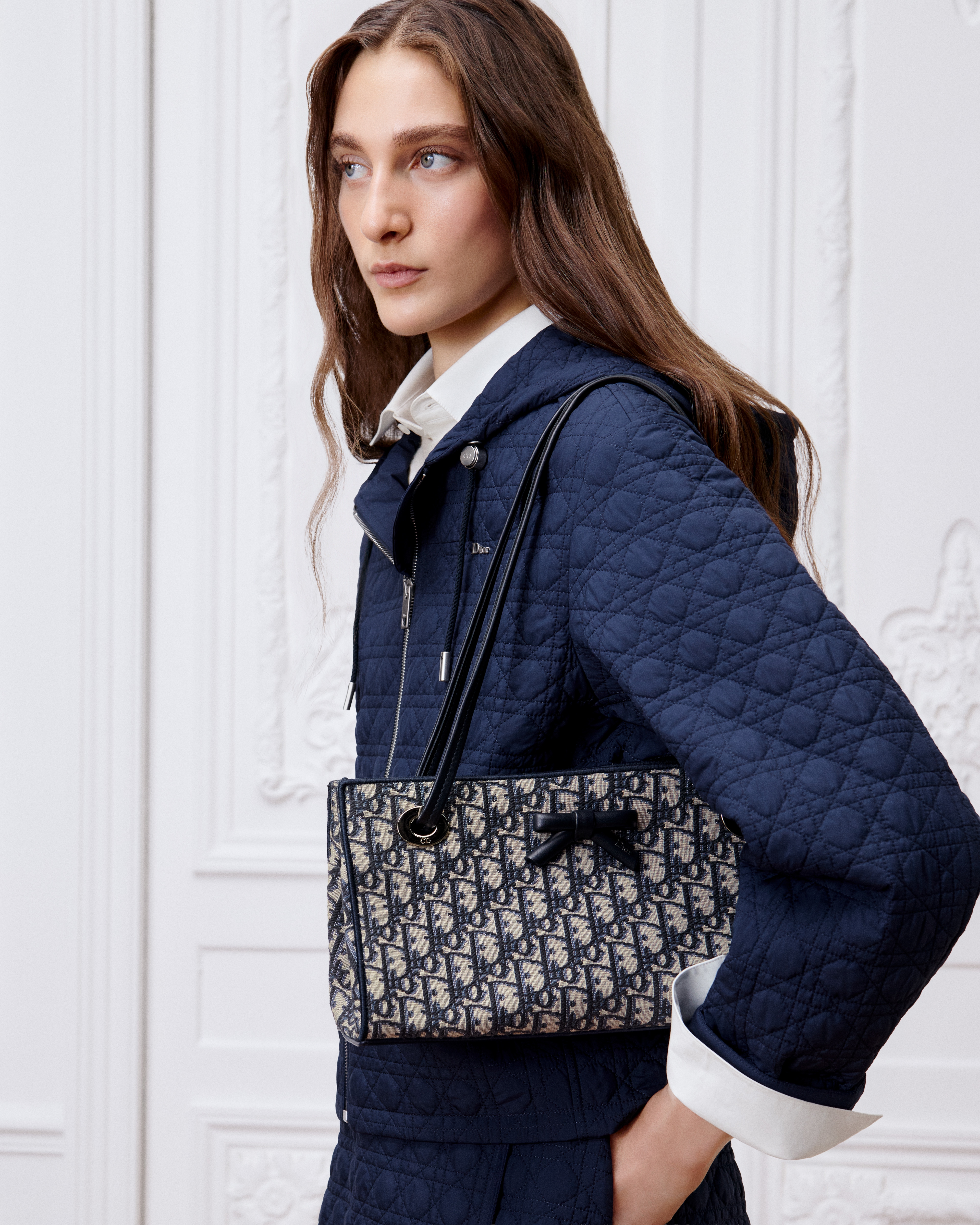Dior Promenade East-West ショッピングバッグ ブルー ディオール
