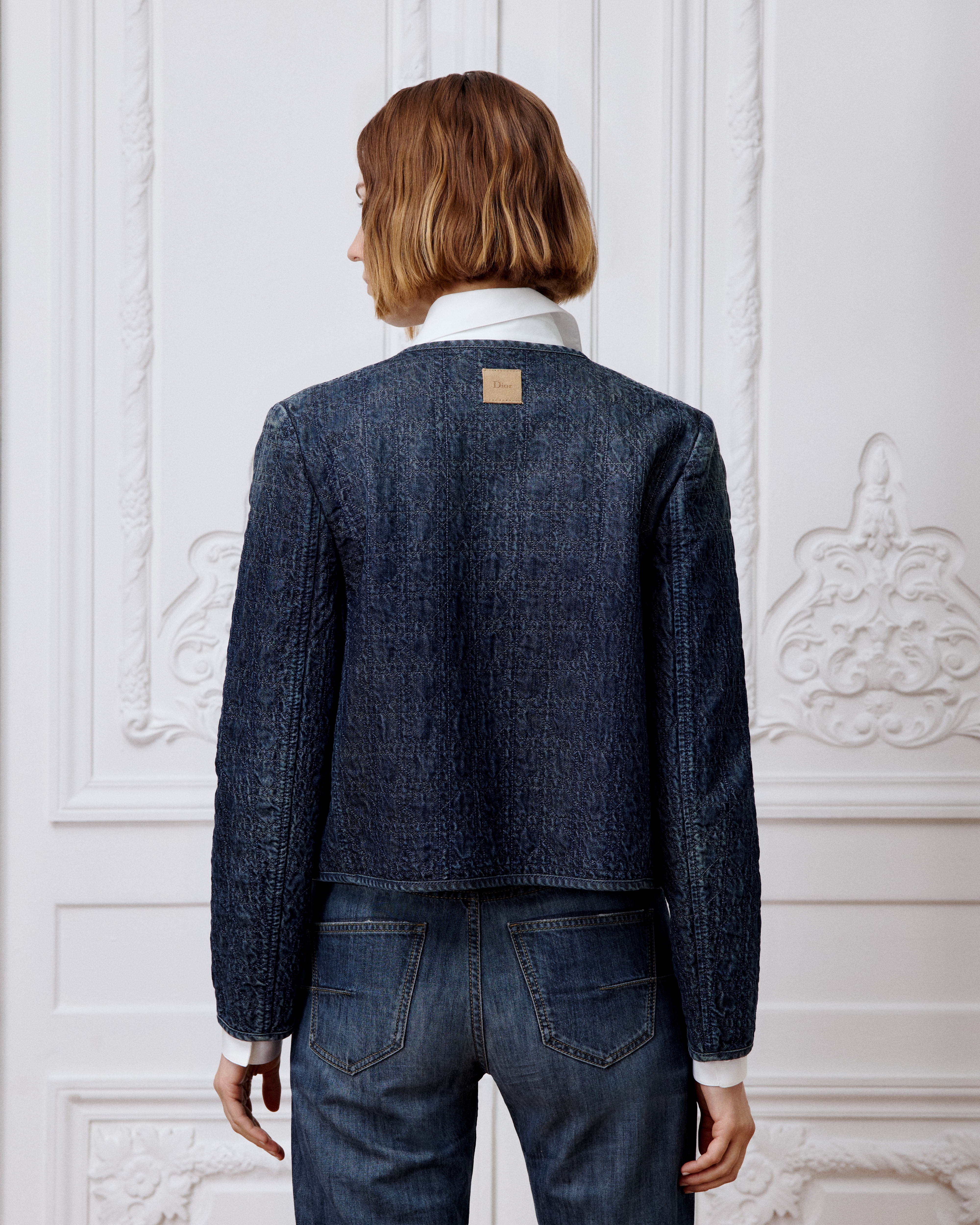 Cannage Cropped Jacket