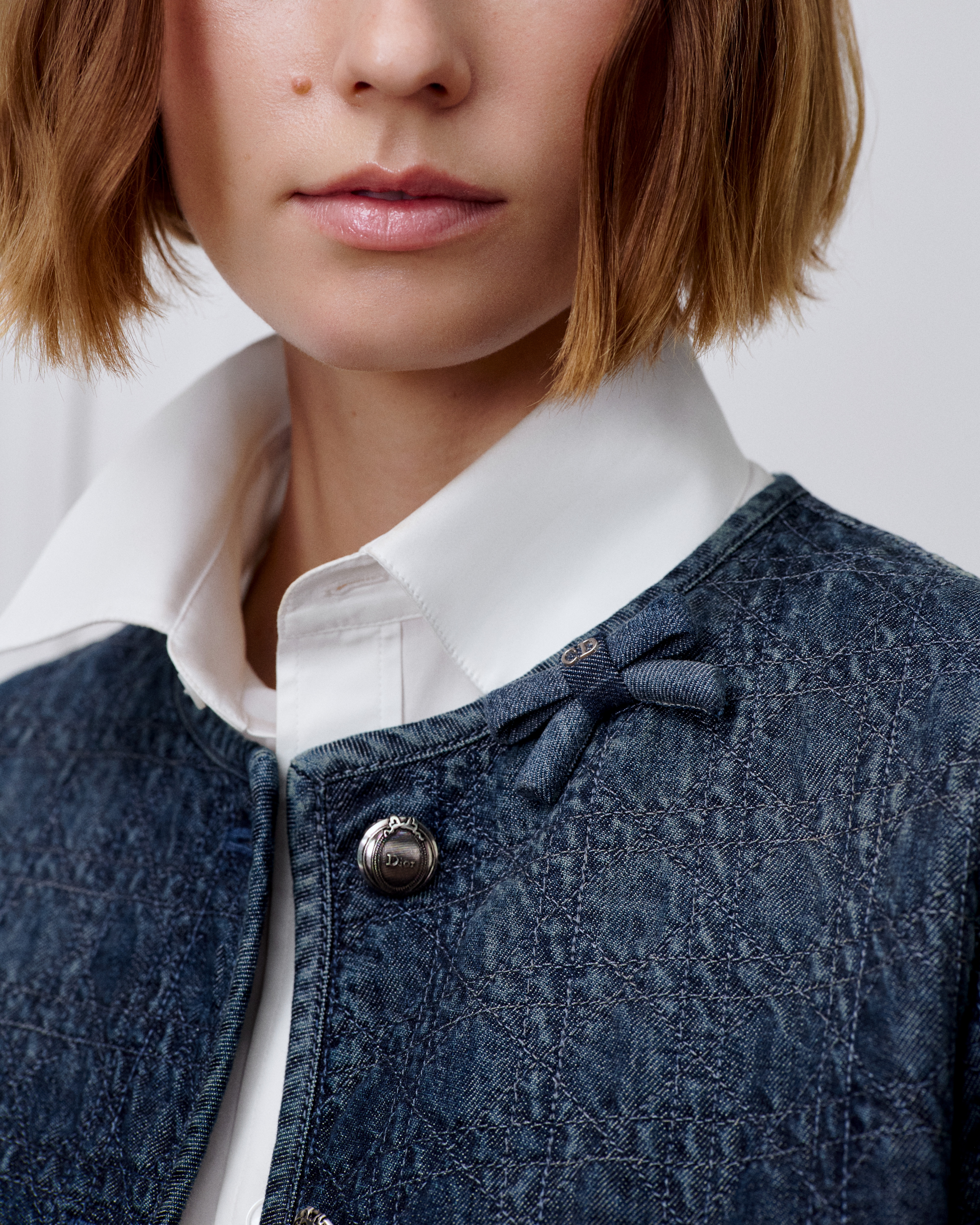 Cannage Cropped Jacket