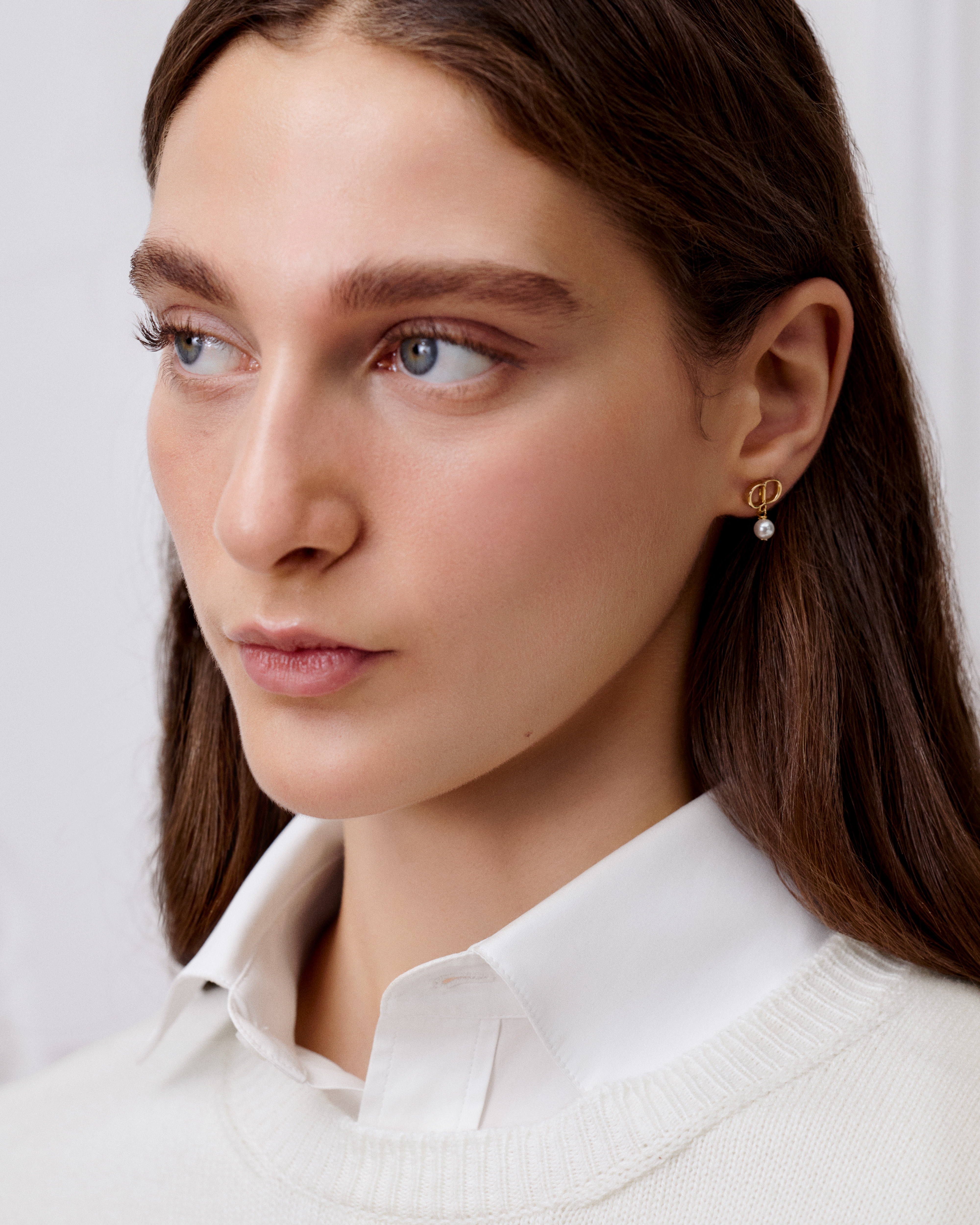 CD Mini Bow Earrings