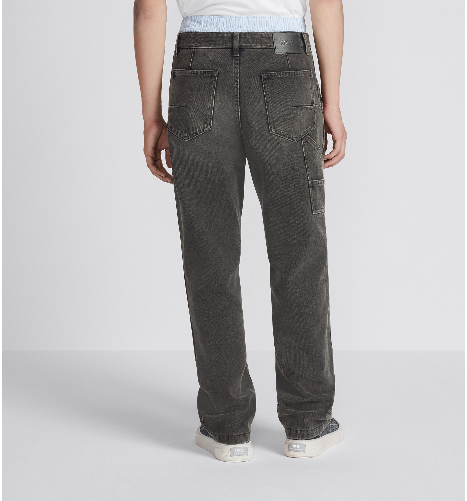 Carpenter Jeans Black Cotton Twill | DIOR