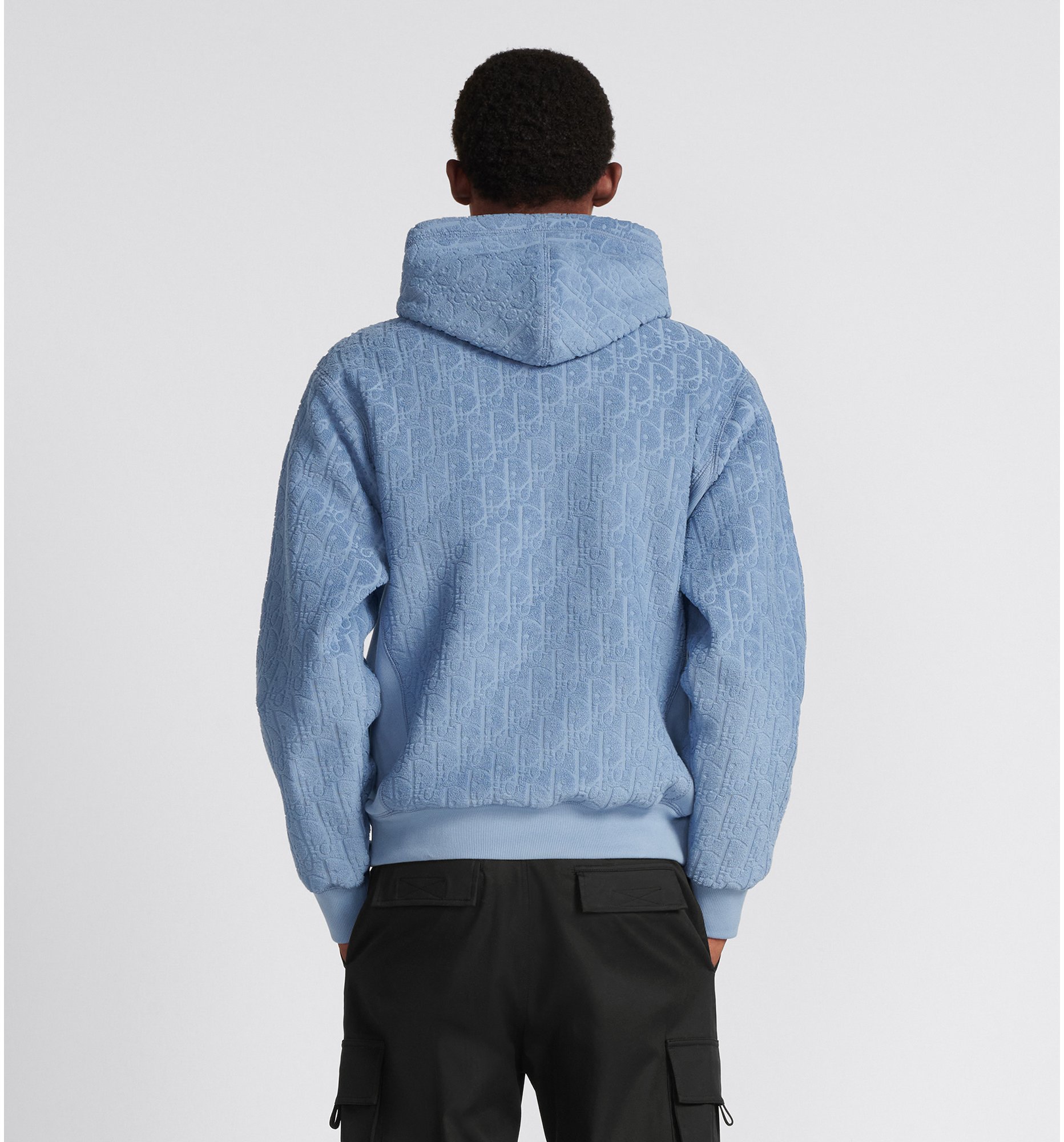 Dior Oblique Relaxed Fit Hooded Sweatshirt