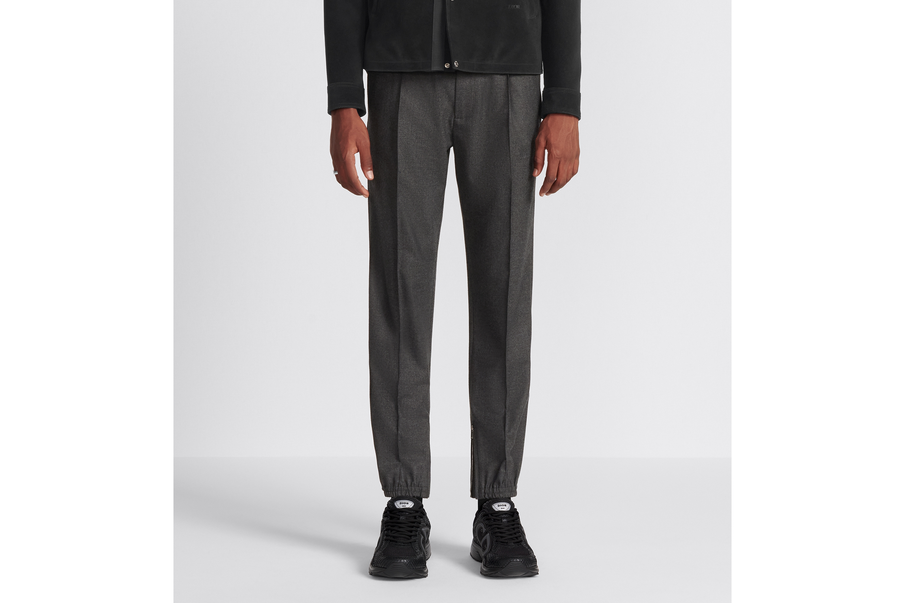 look_image_alt_prefix Pantaloni sportivi Dior Icons Misto cachemire grigio E16