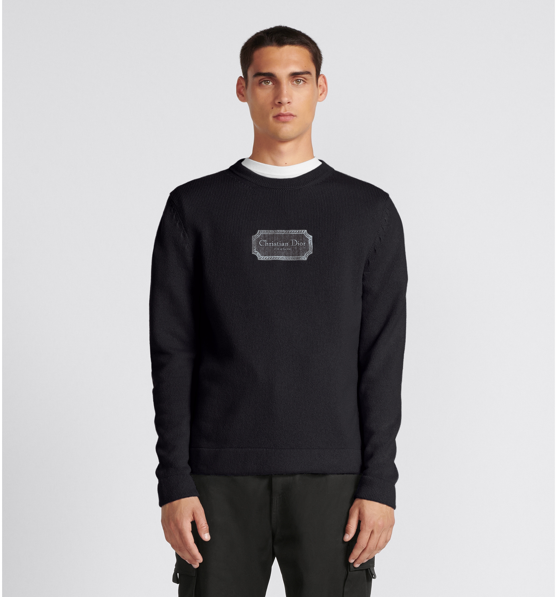 Dior black sweater cheap