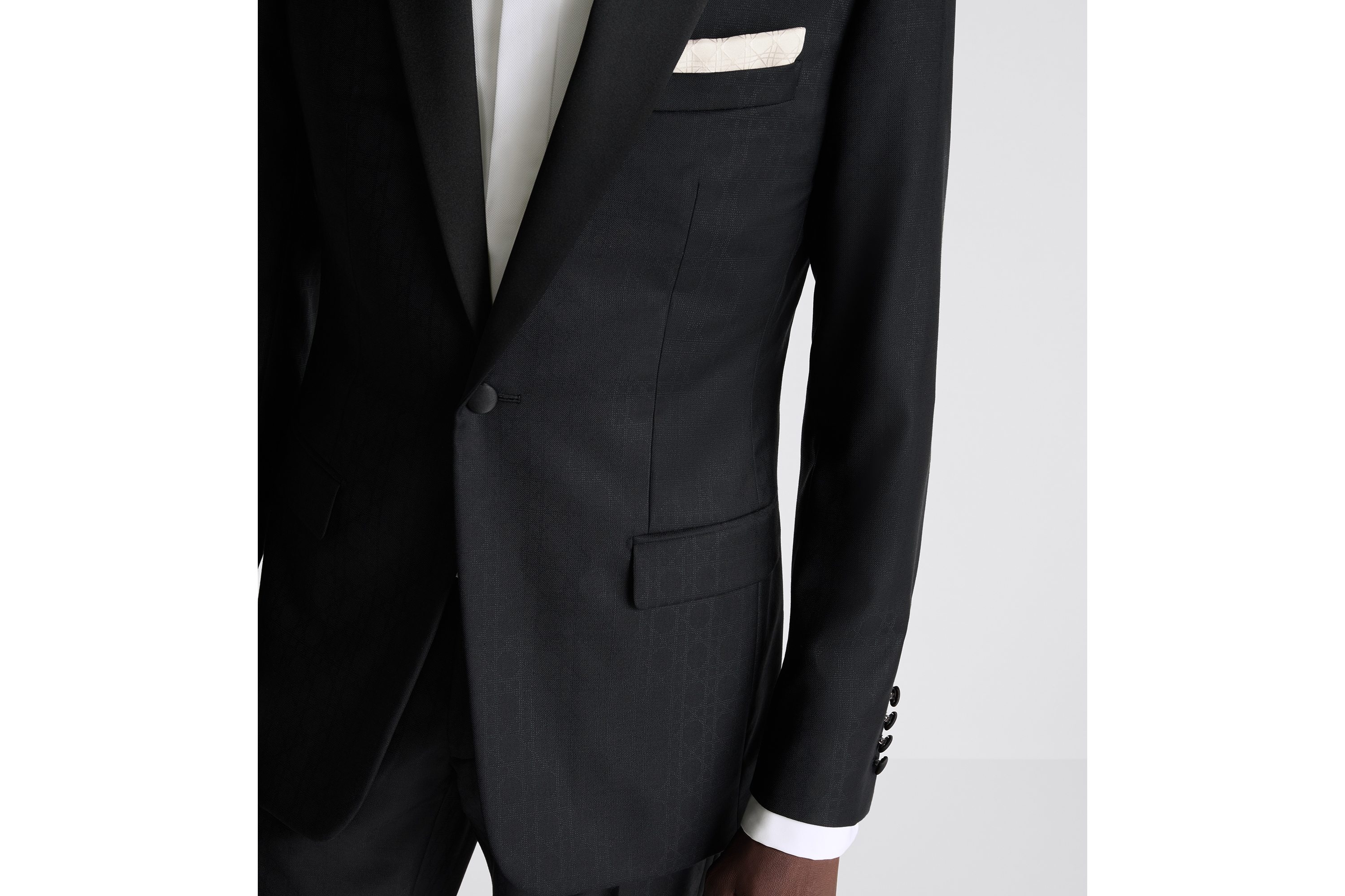 Christian Dior タキシード　ブラック DIOR | タキシード グレインドプードル バージンウール