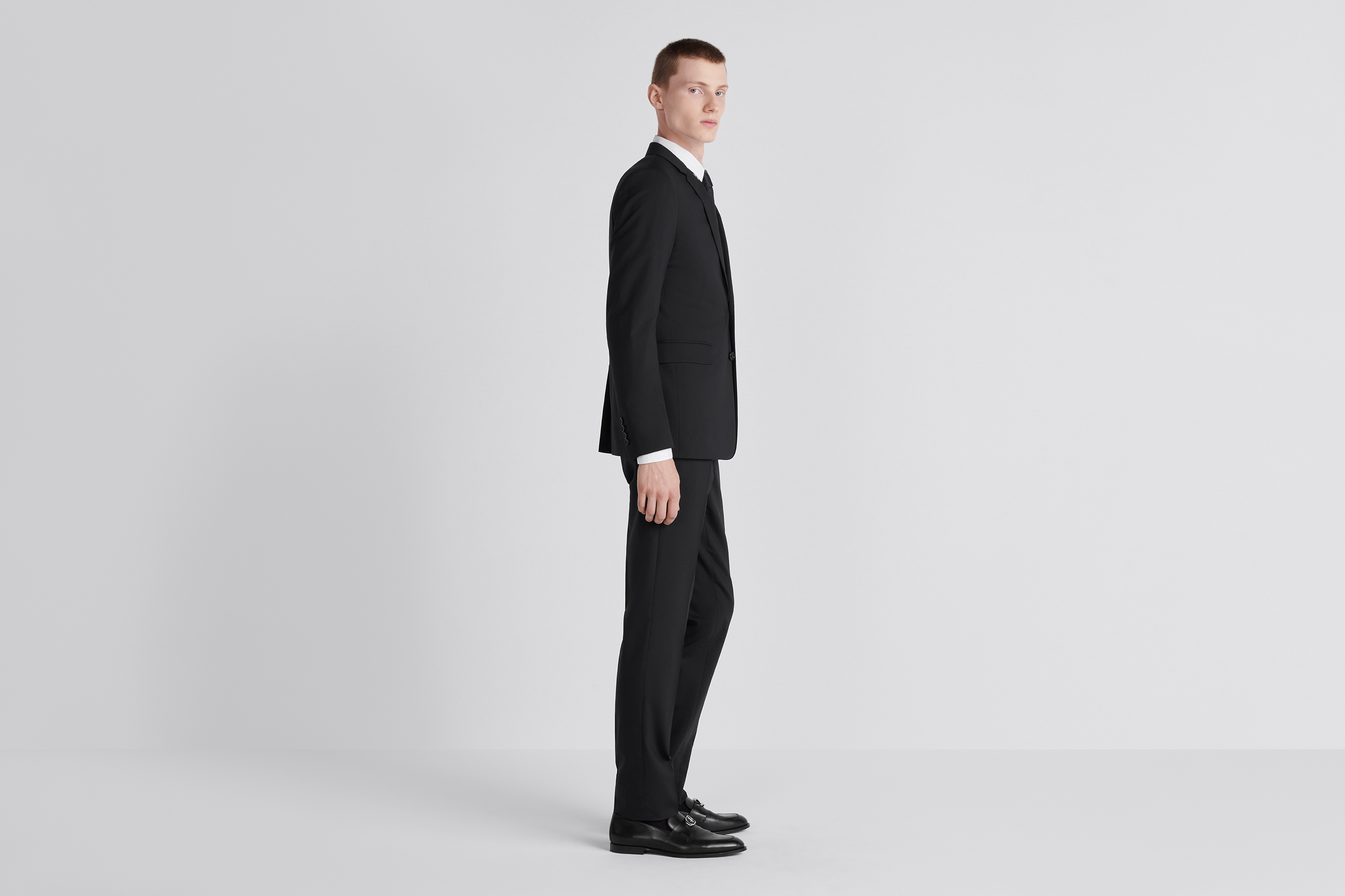 Classic Suit Black Virgin Wool DIOR