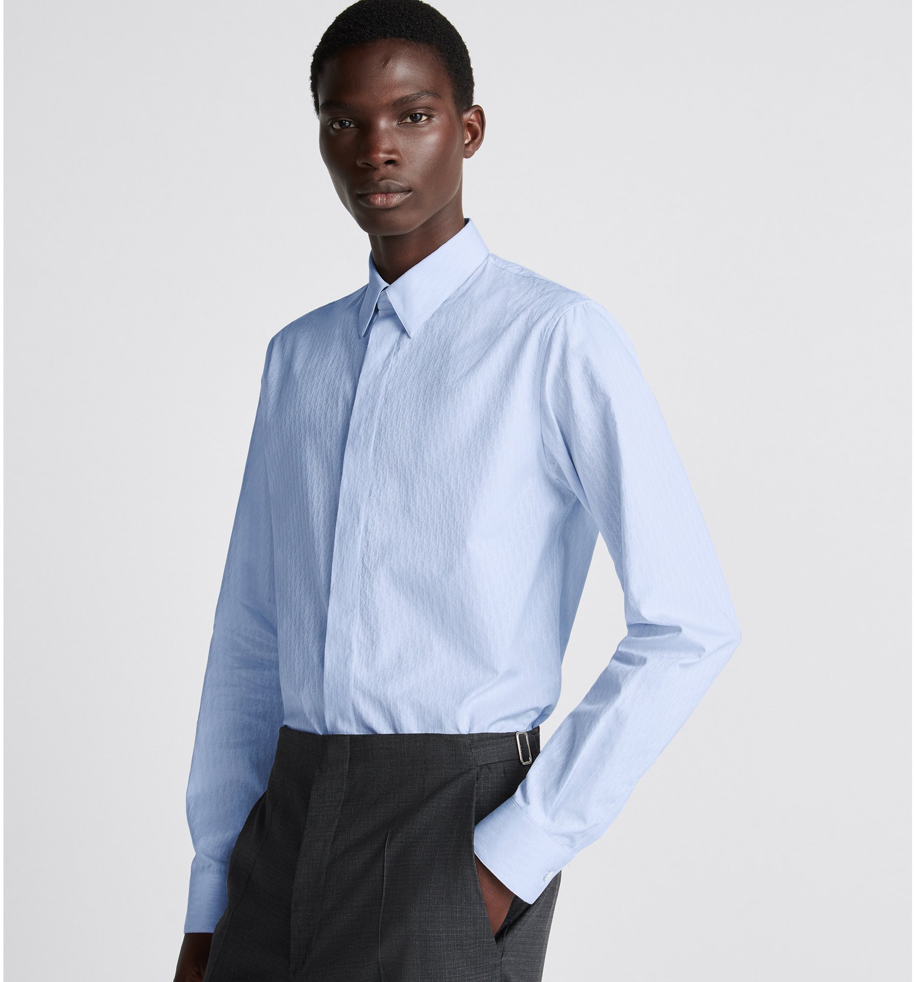 aria_look Dior Oblique Shirt Unfolded view