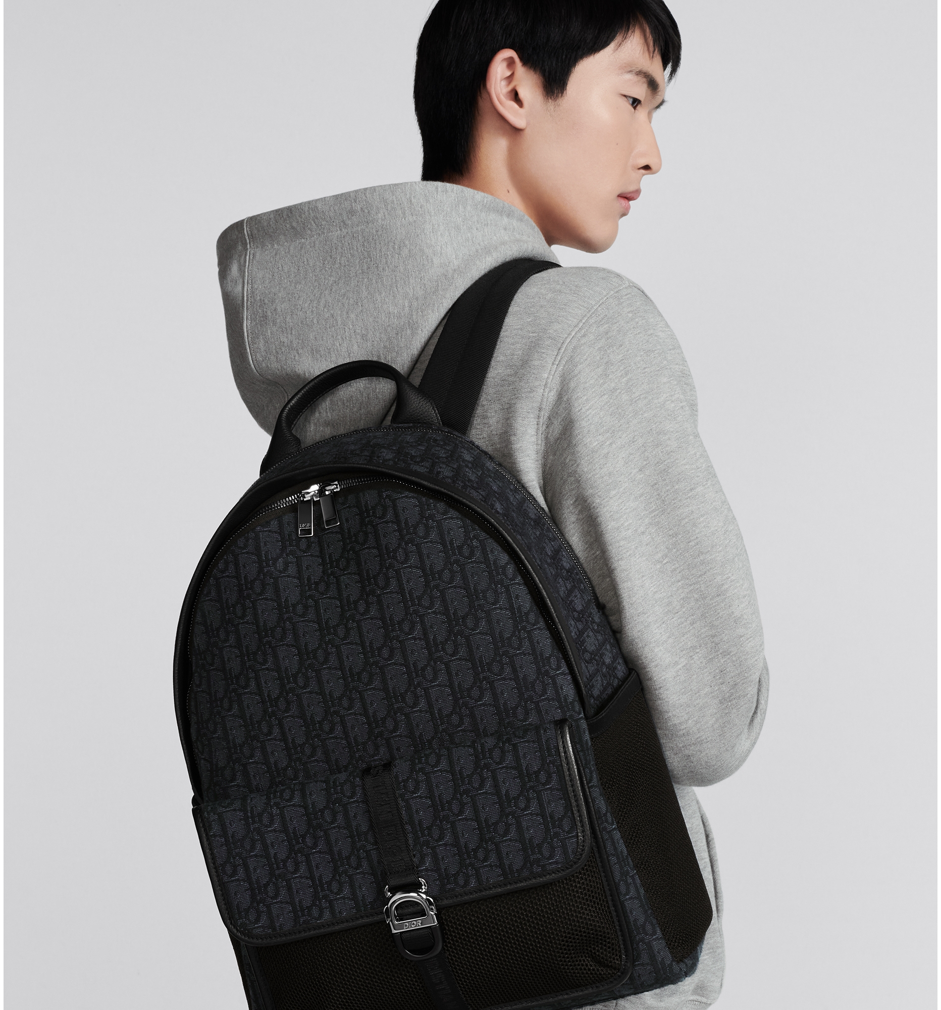 Dior 8 Backpack Black Dior Oblique Jacquard DIOR