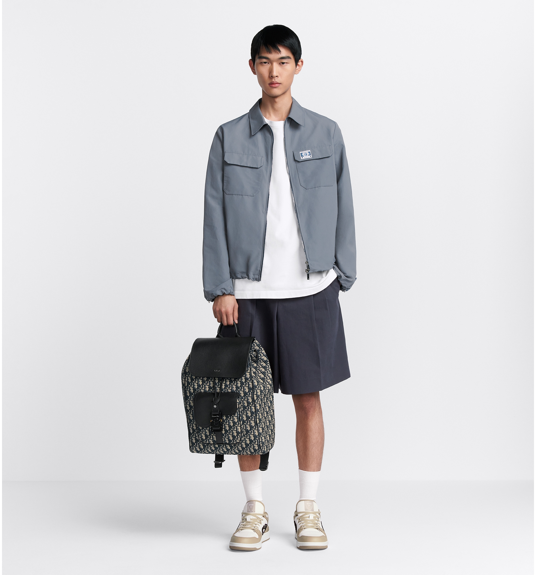 Dior saddle backpack sales
