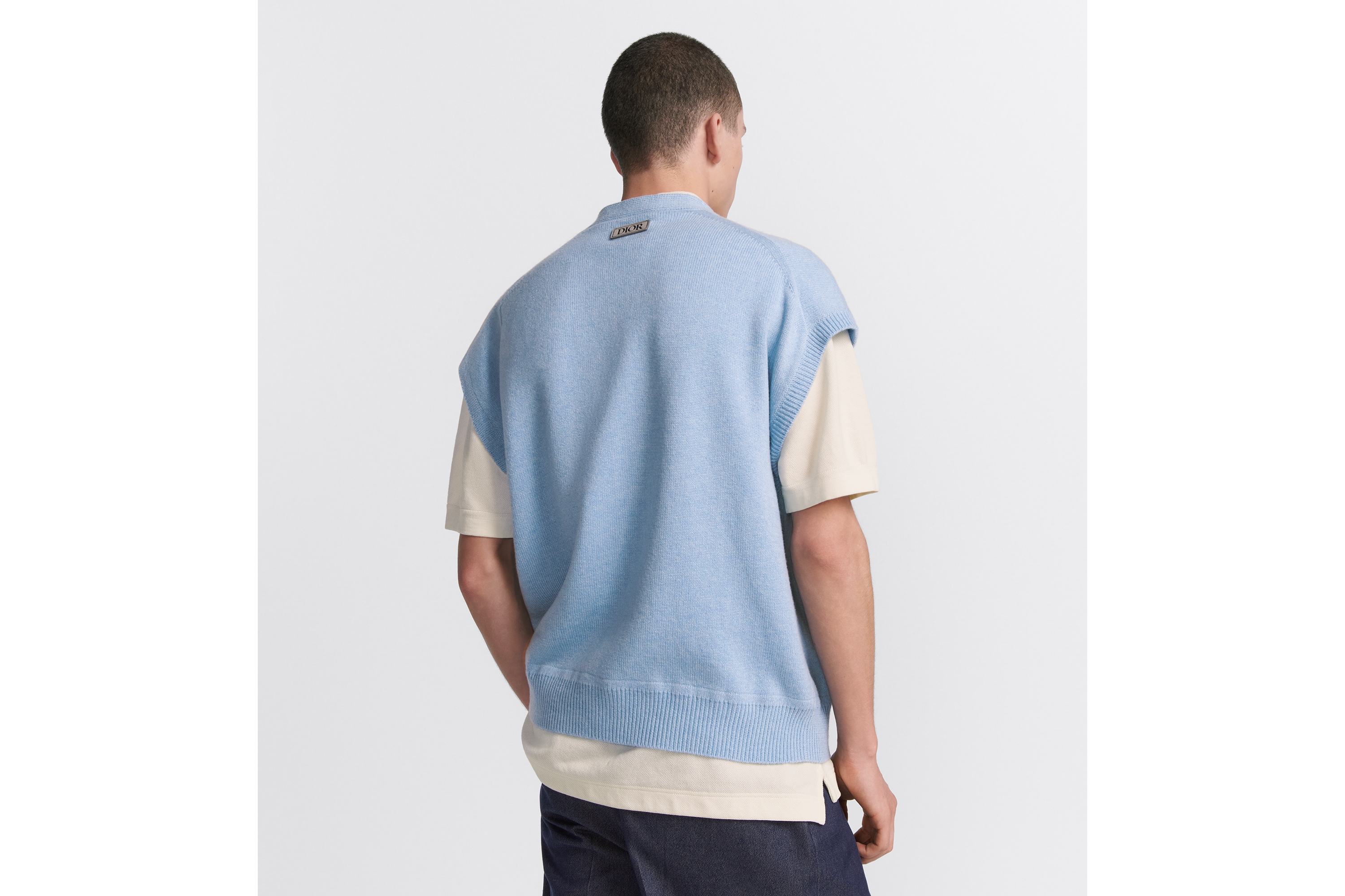 look_image_alt_prefix Dior Icons セーターベスト カシミヤジャージー E03