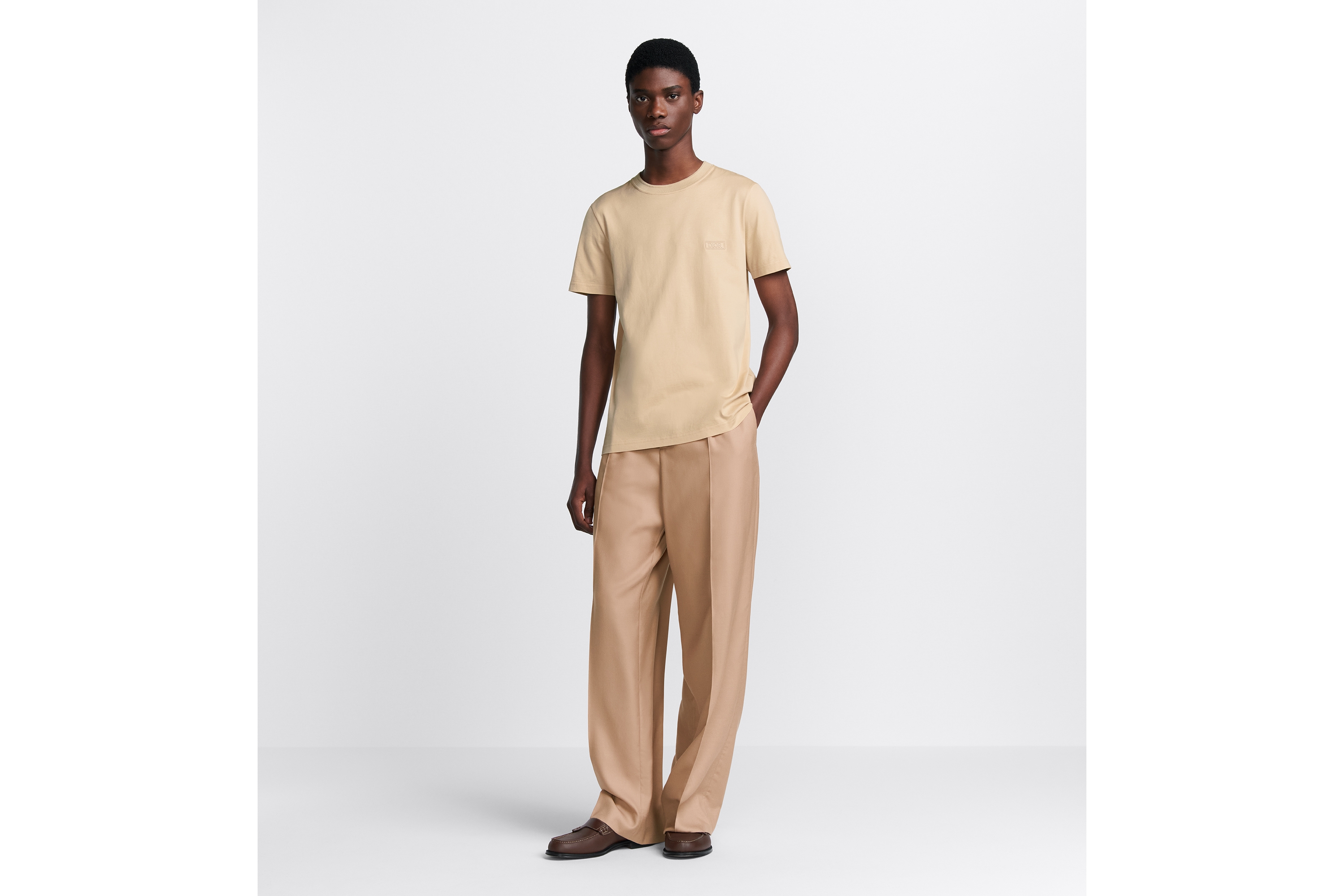 look_image_alt_prefix Dior Icons パンツ カシミヤ & シルク ツイル E11