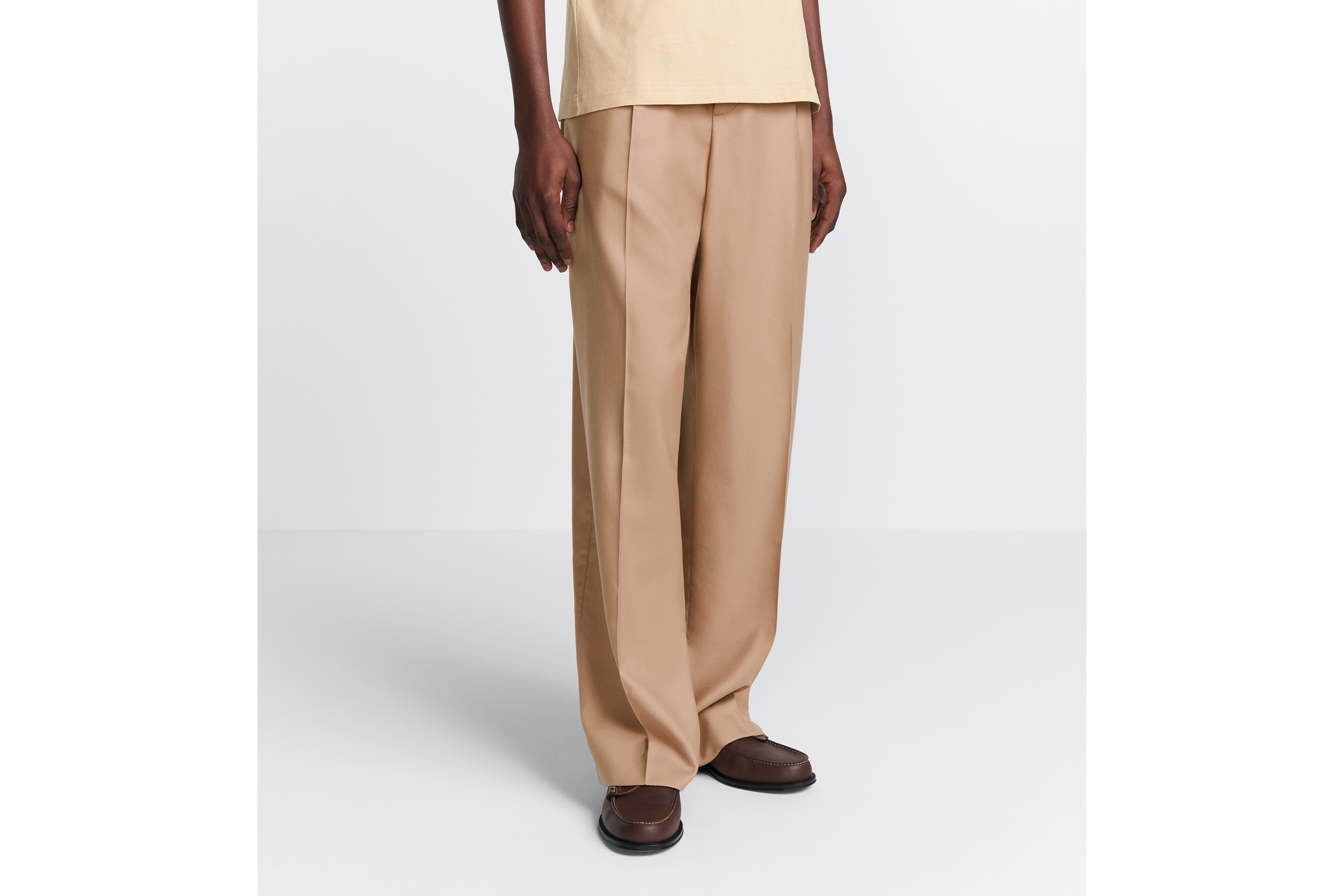 look_image_alt_prefix Dior Icons パンツ カシミヤ & シルク ツイル E13