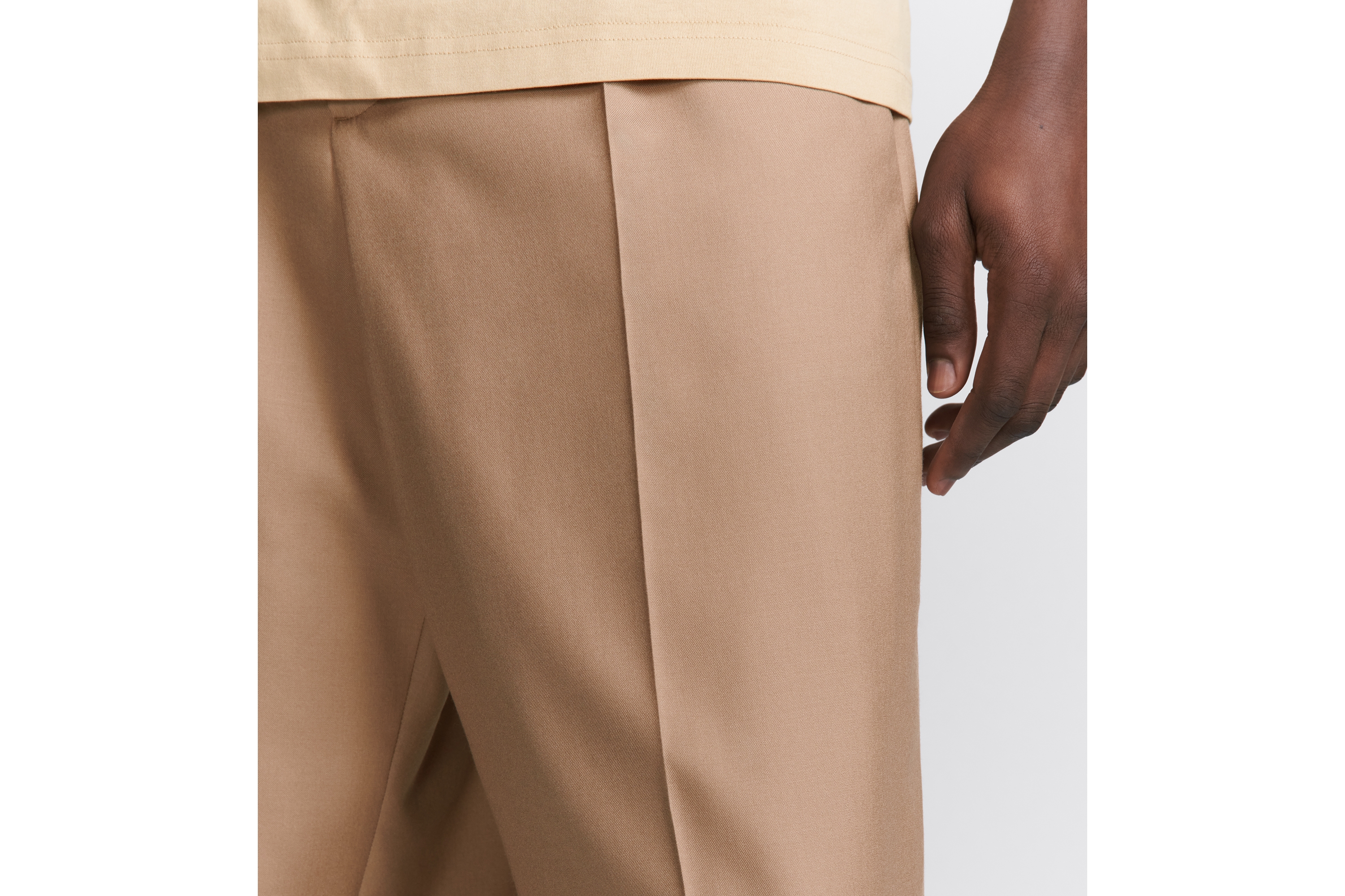 look_image_alt_prefix Dior Icons パンツ カシミヤ & シルク ツイル E16