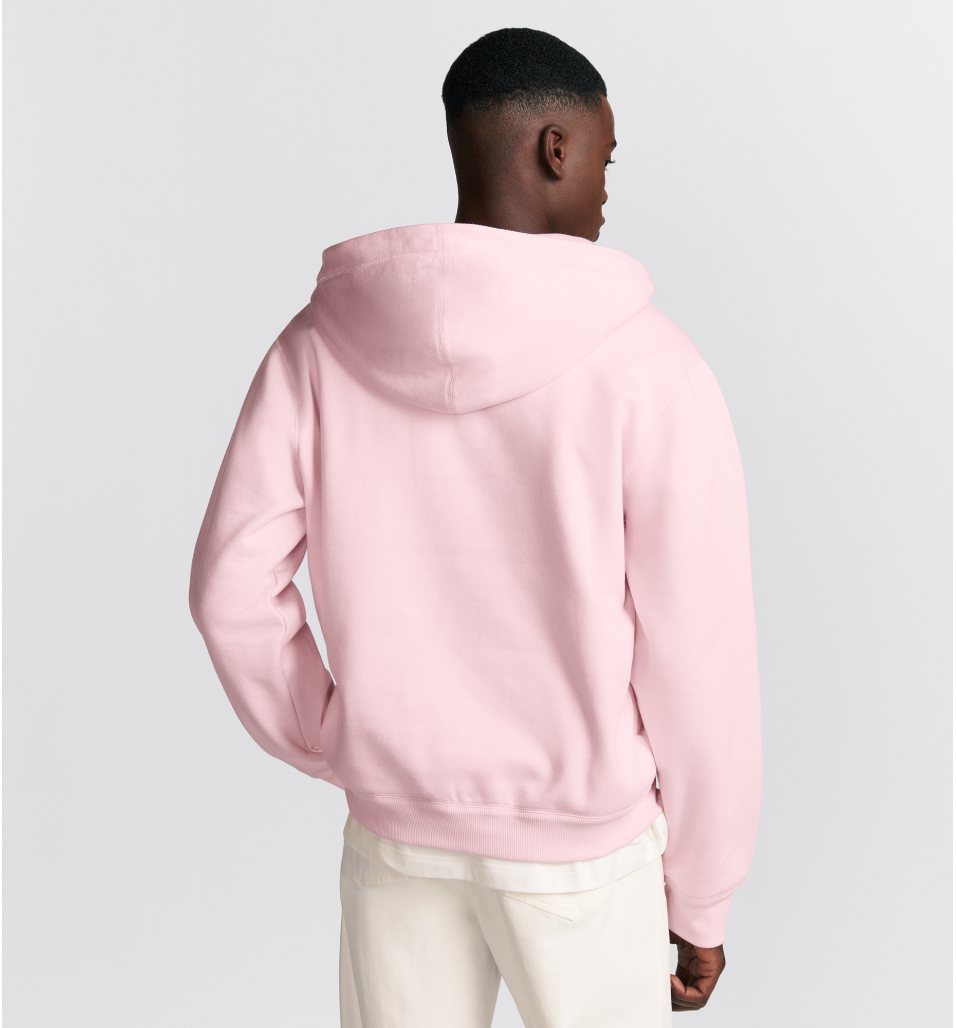 Dior pink hoodie new arrivals