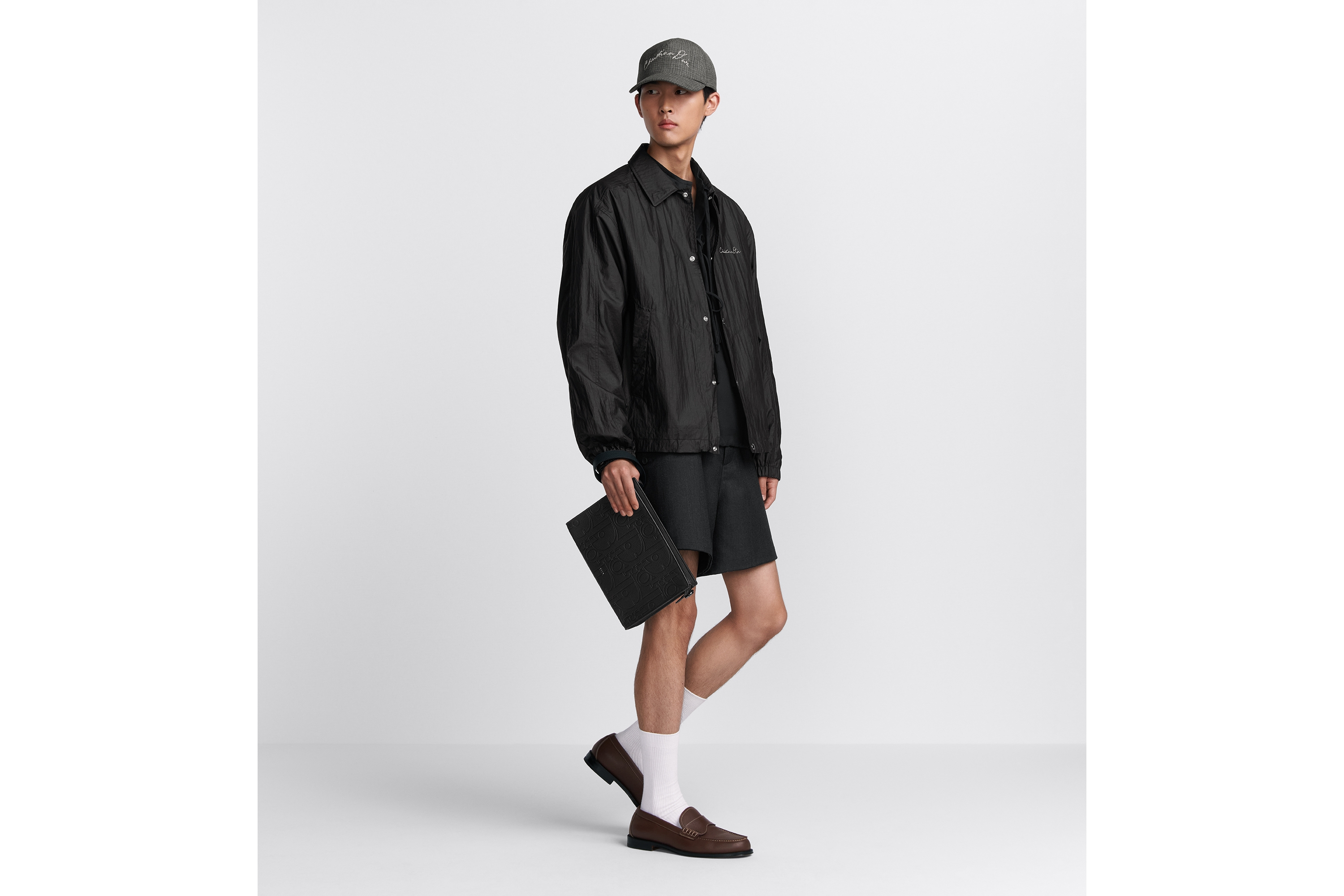 DIOR | A5 トライアングル ポーチ ディオール グラビティ レザー