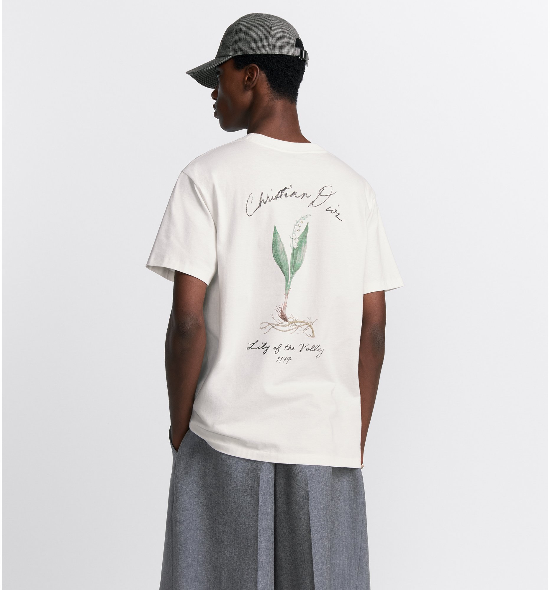 DIOR | Handwritten Christian Dior Tシャツ (リラックス フィット) コットンジャージー