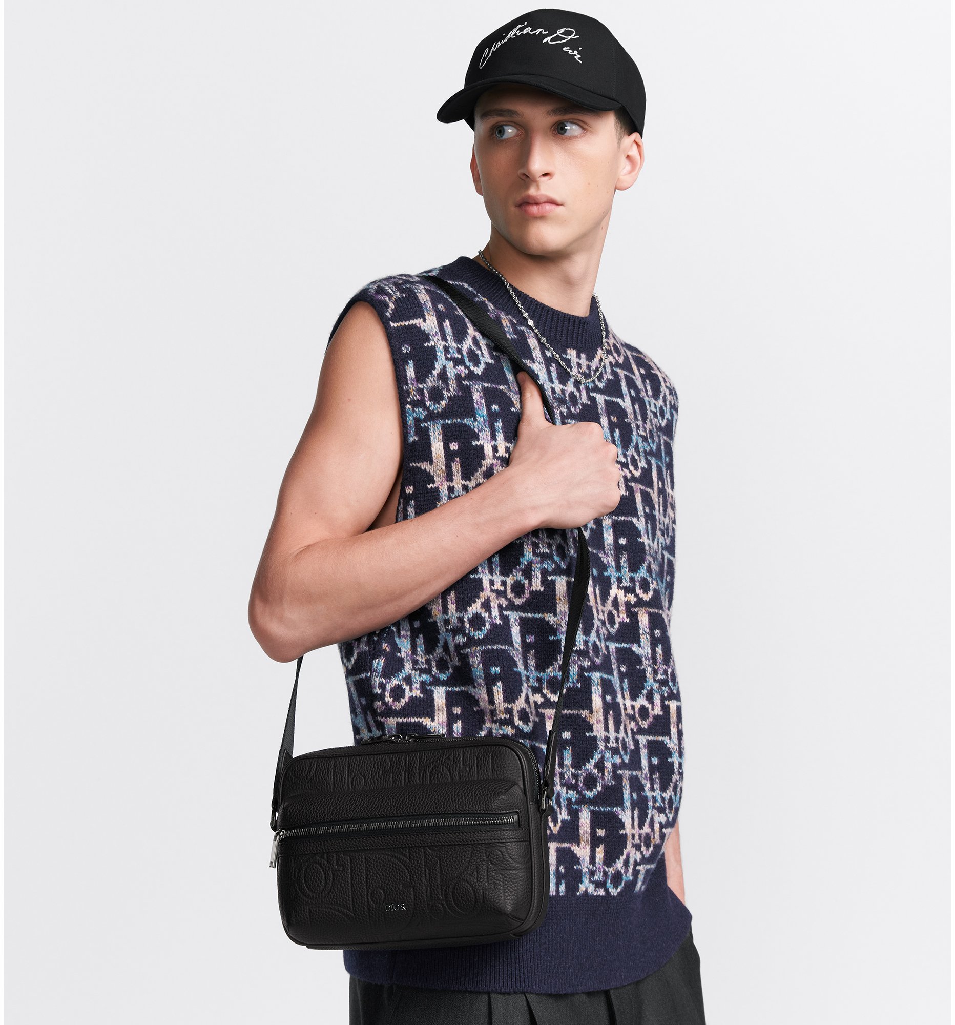 Zipped messenger bag outlet