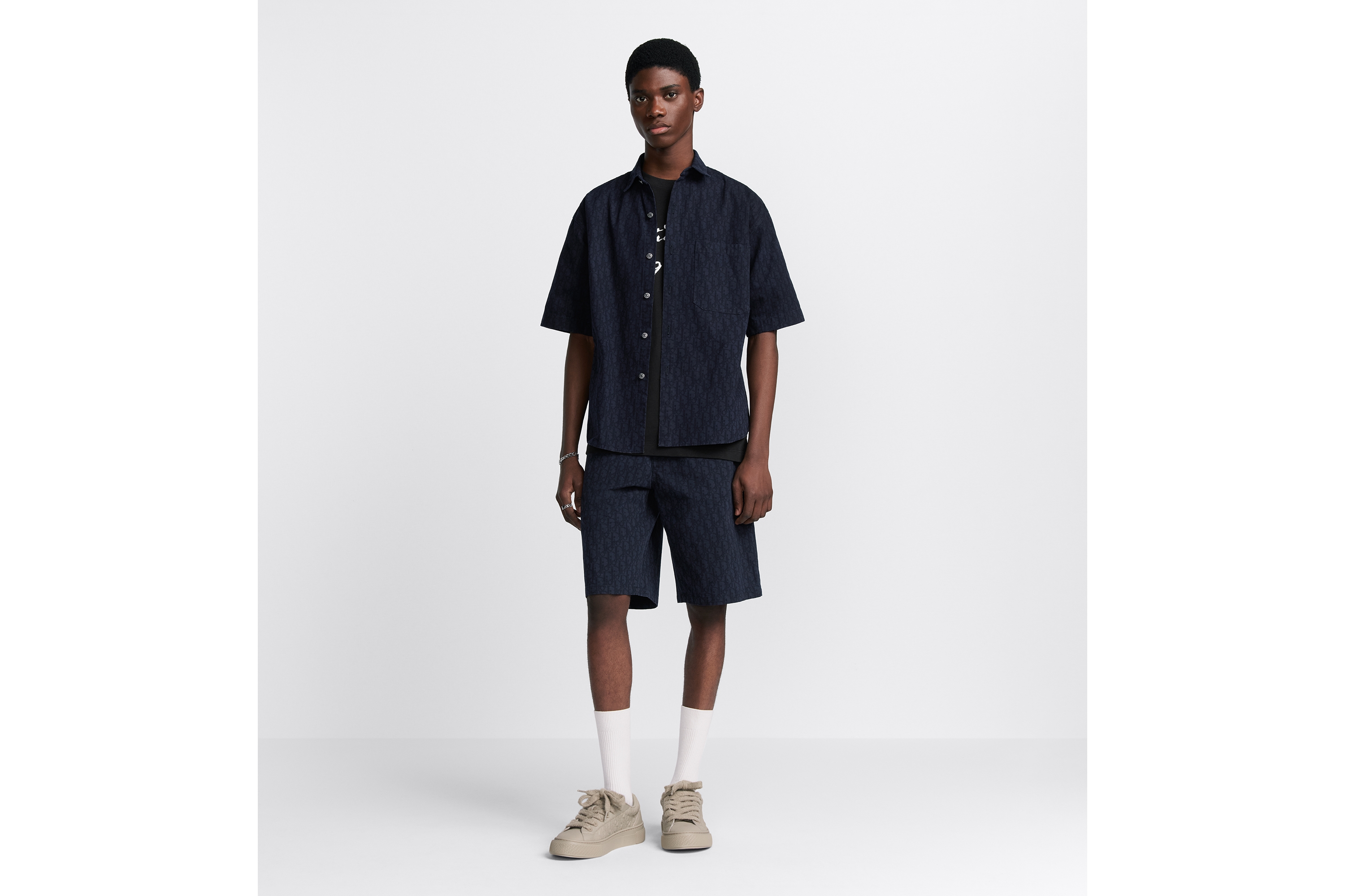 Short-Sleeved Overshirt