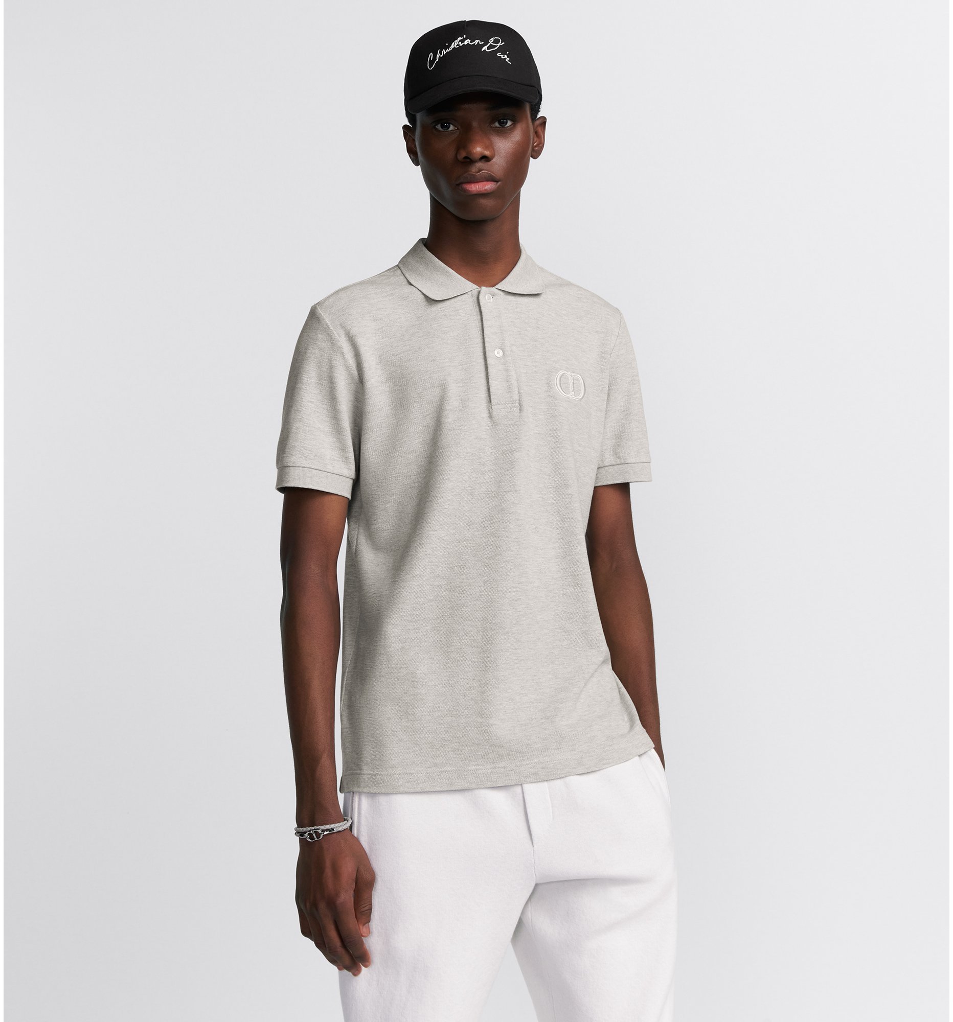 aria_look CD Icon Polo Shirt Unfolded view