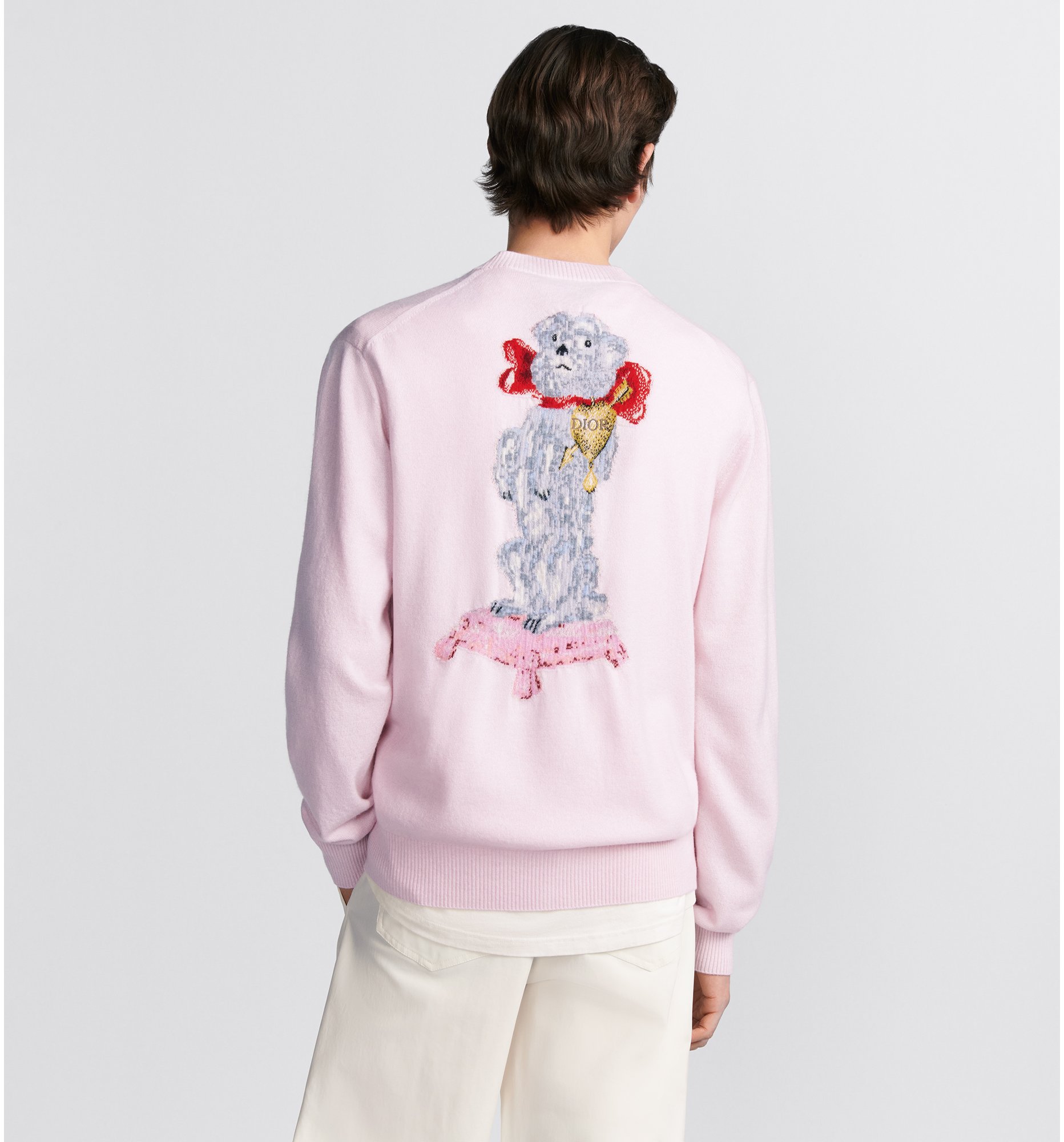 Dior pink sweater discount