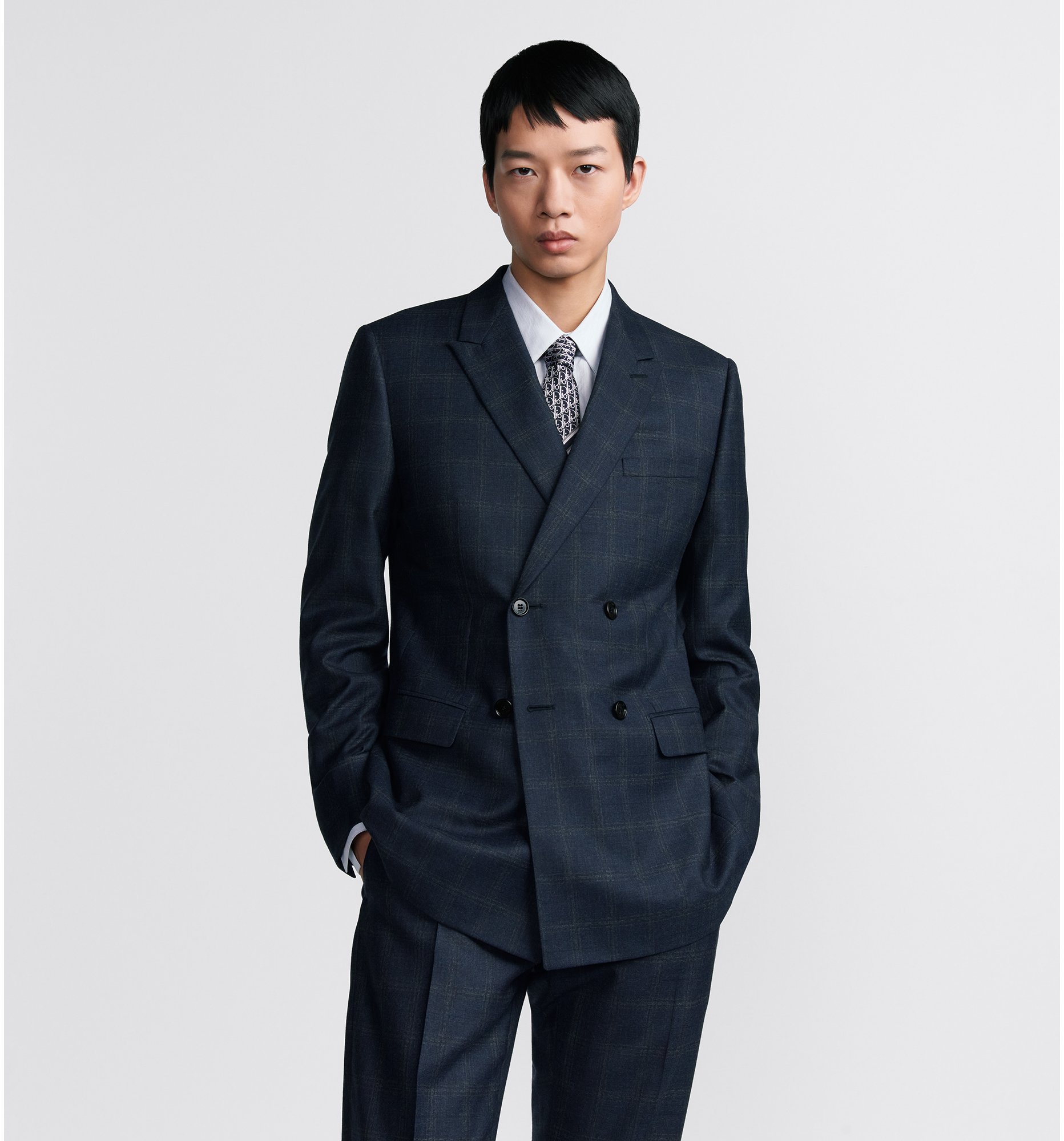 aria_look 經典雙排釦西裝 aria_frontView