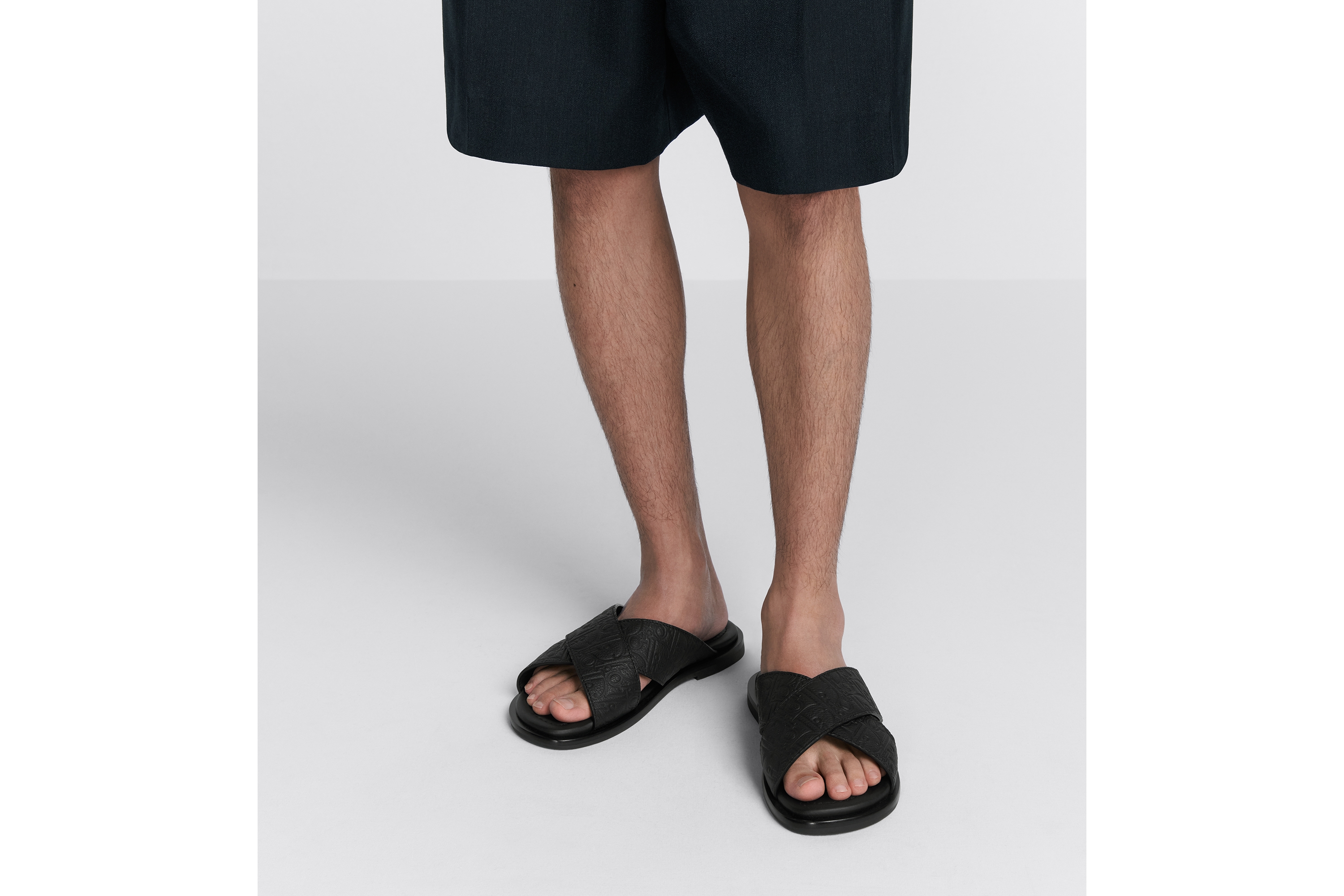 look_image_alt_prefix Dior Alias-sandaal Zwart Dior Gravity-leer E23