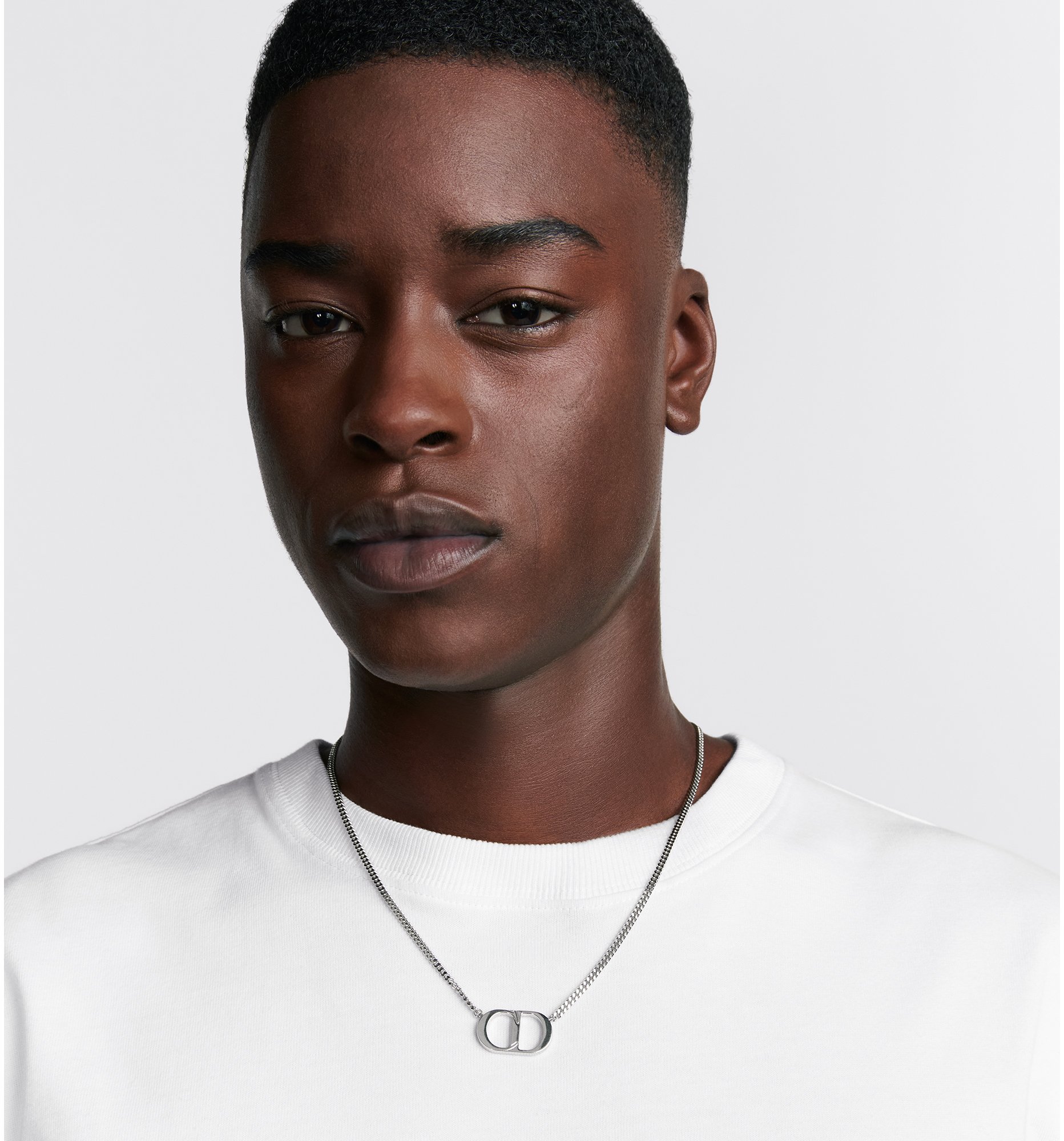 CD Icon Necklace Silver DIOR