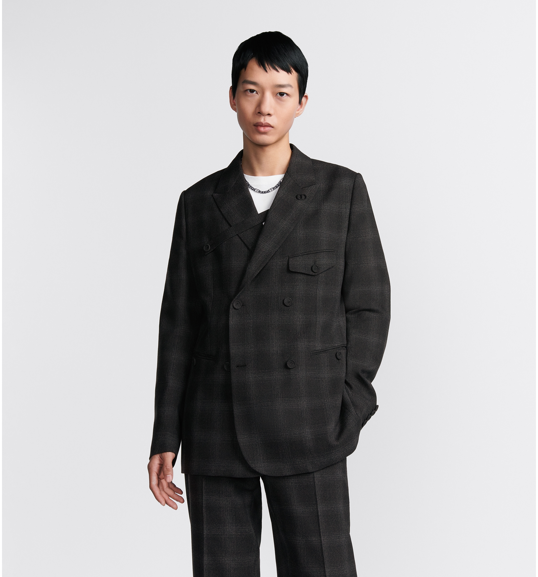 Dior double breasted jacket on sale