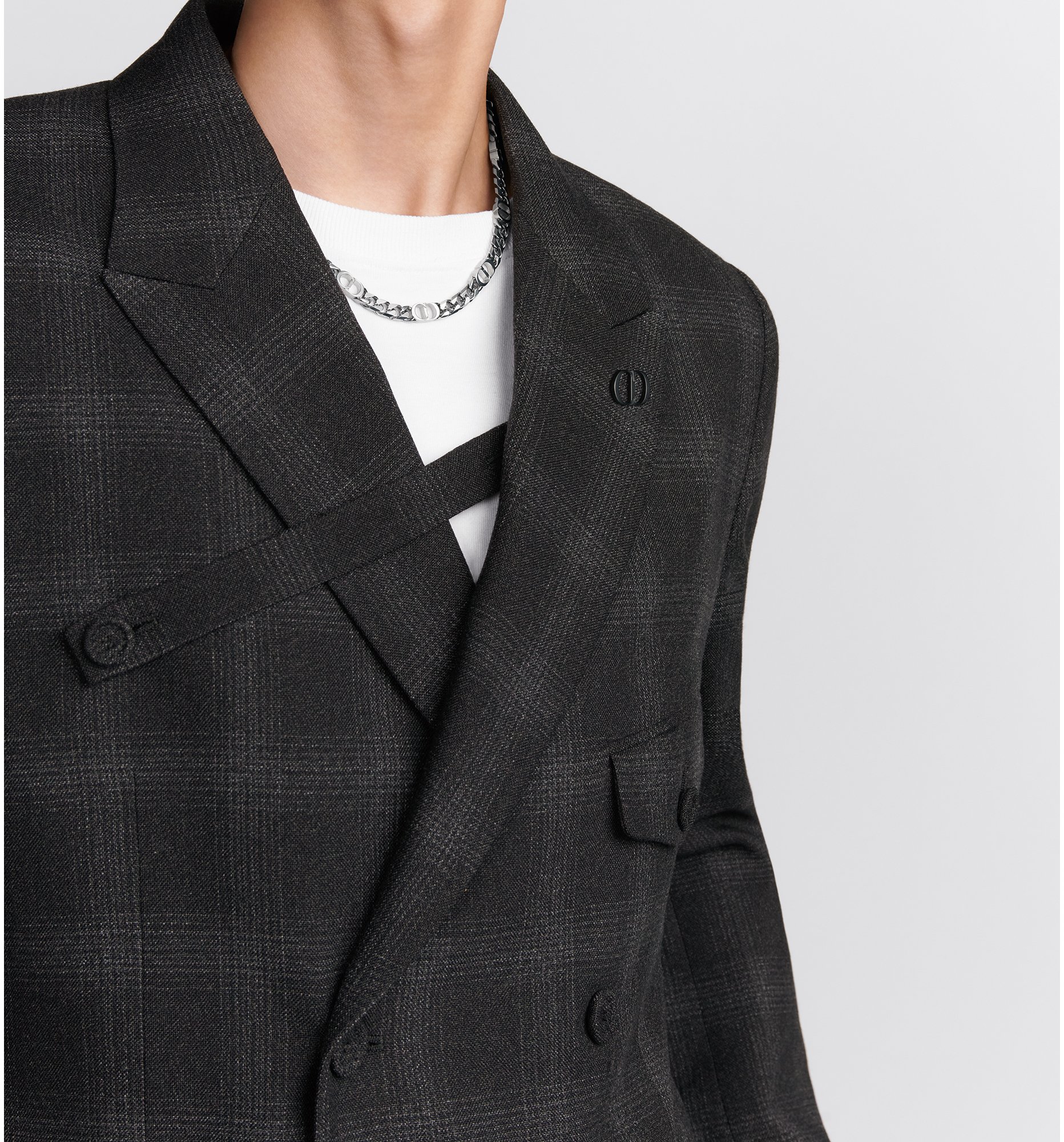 Christian dior double breasted blazer hot sale