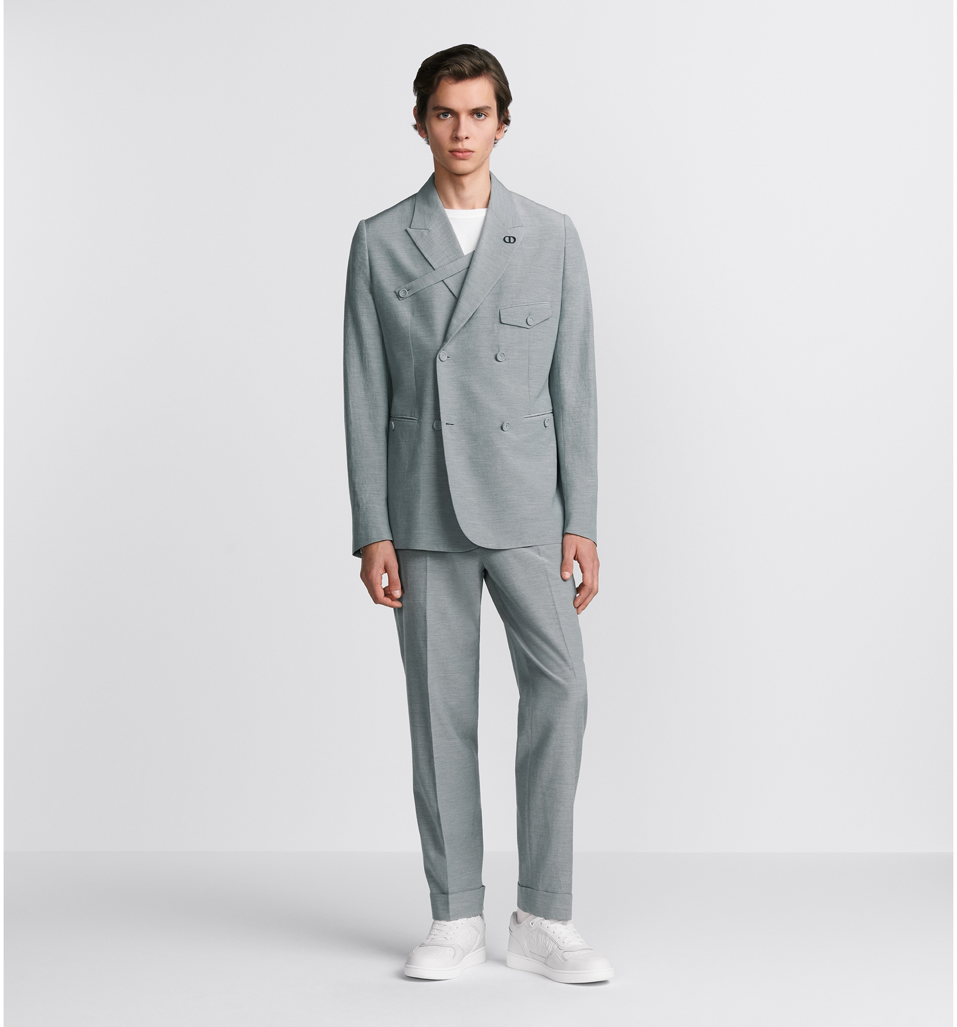 Christian Dior／CDパッチダブルブレストジャケット