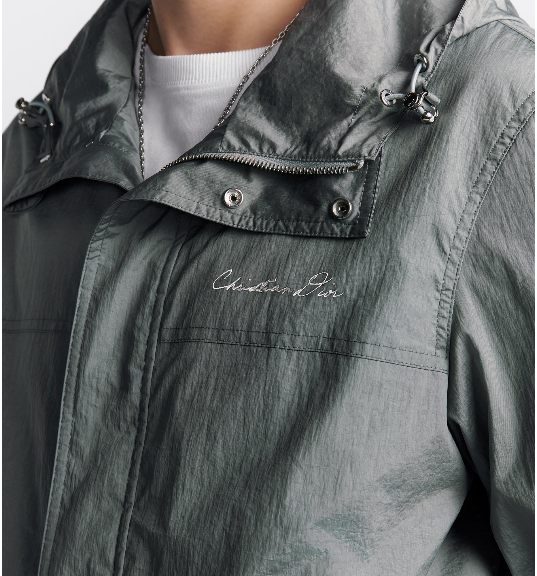 Dior Men s Handwritten Christian Windbreaker