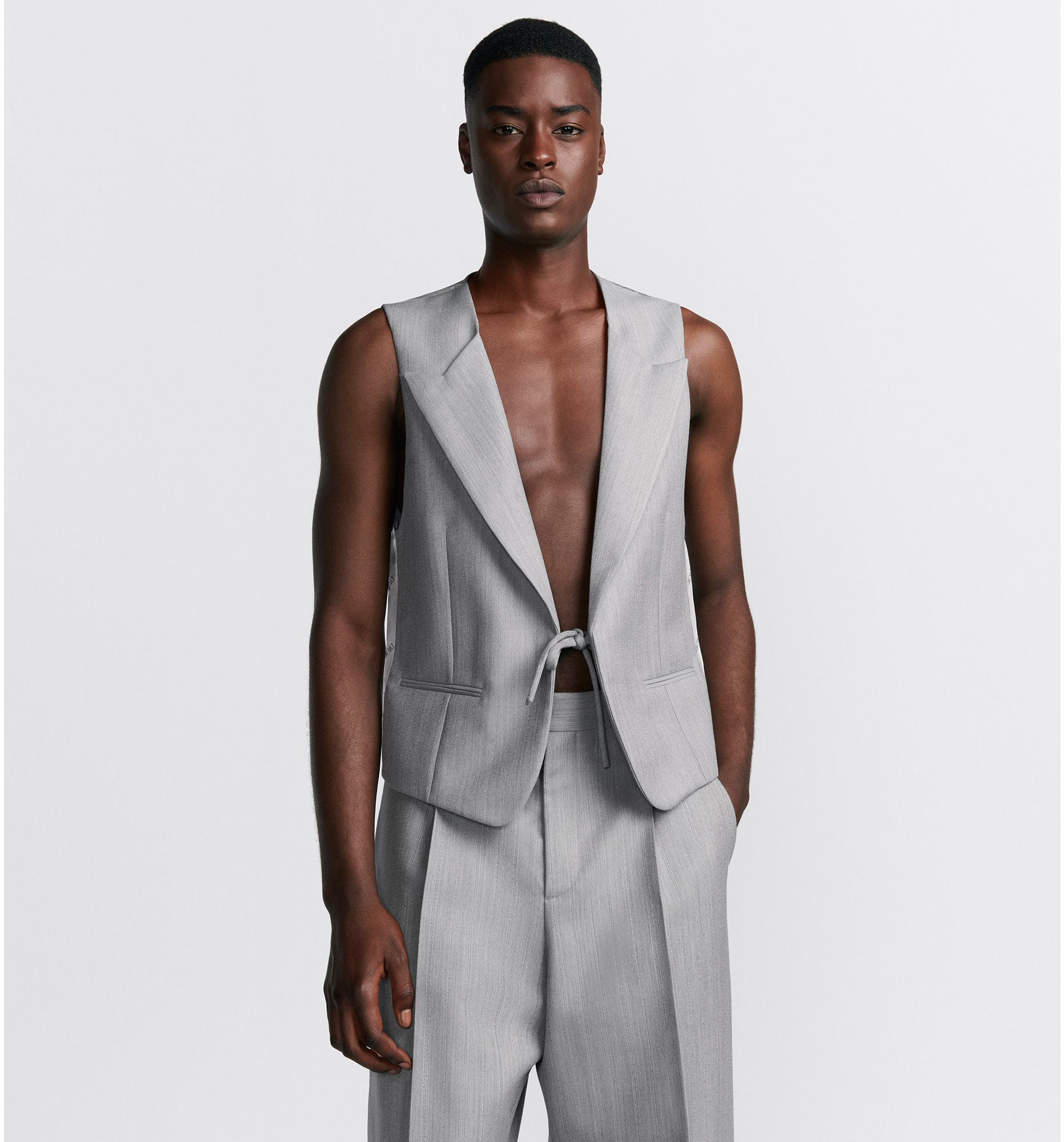 argue COCOON COAT VEST BLACK argue COCOON COAT VEST/BLACK argue