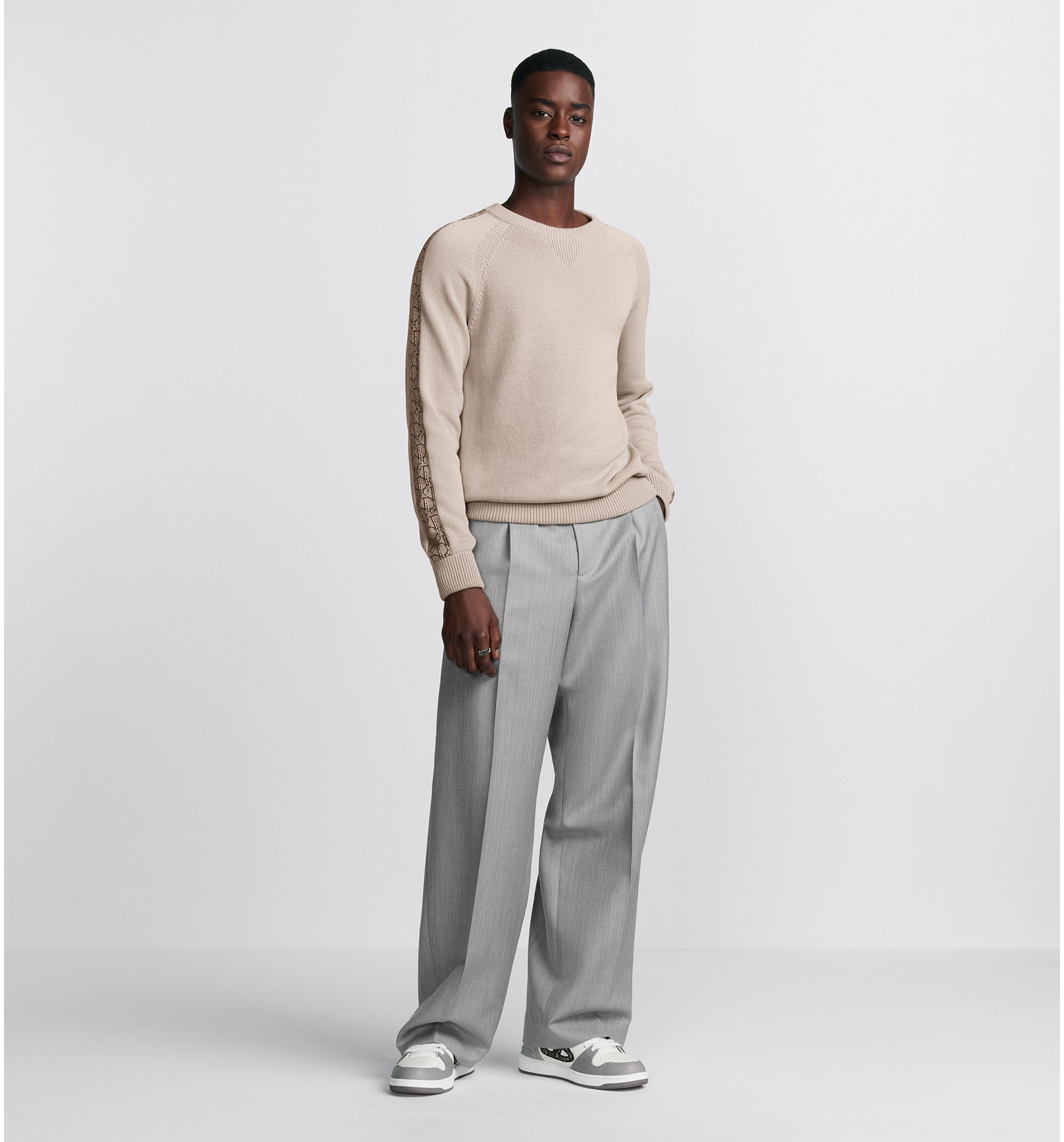DIOR | セーター ディオール オブリーク コットンジャージー